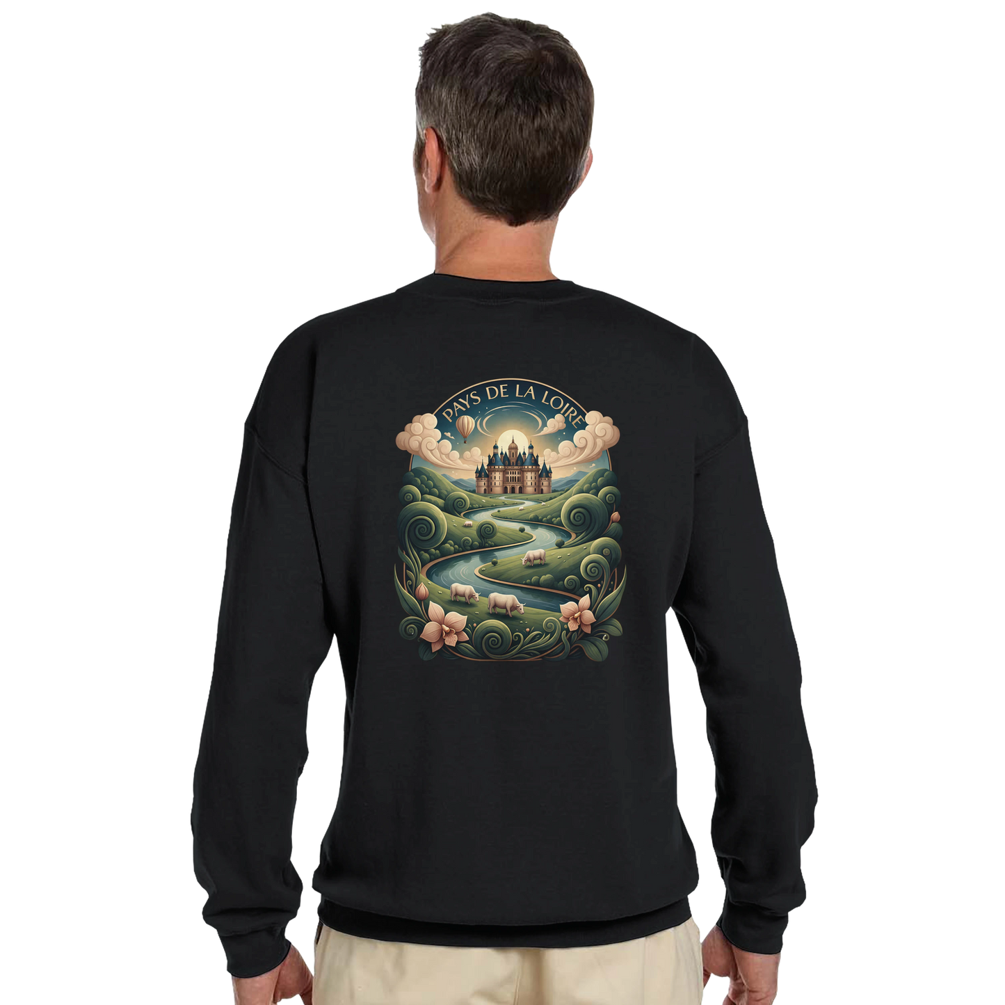 Sweat-shirt Unisexe Pays de la Loire – Confort Premium et Coupe Classique