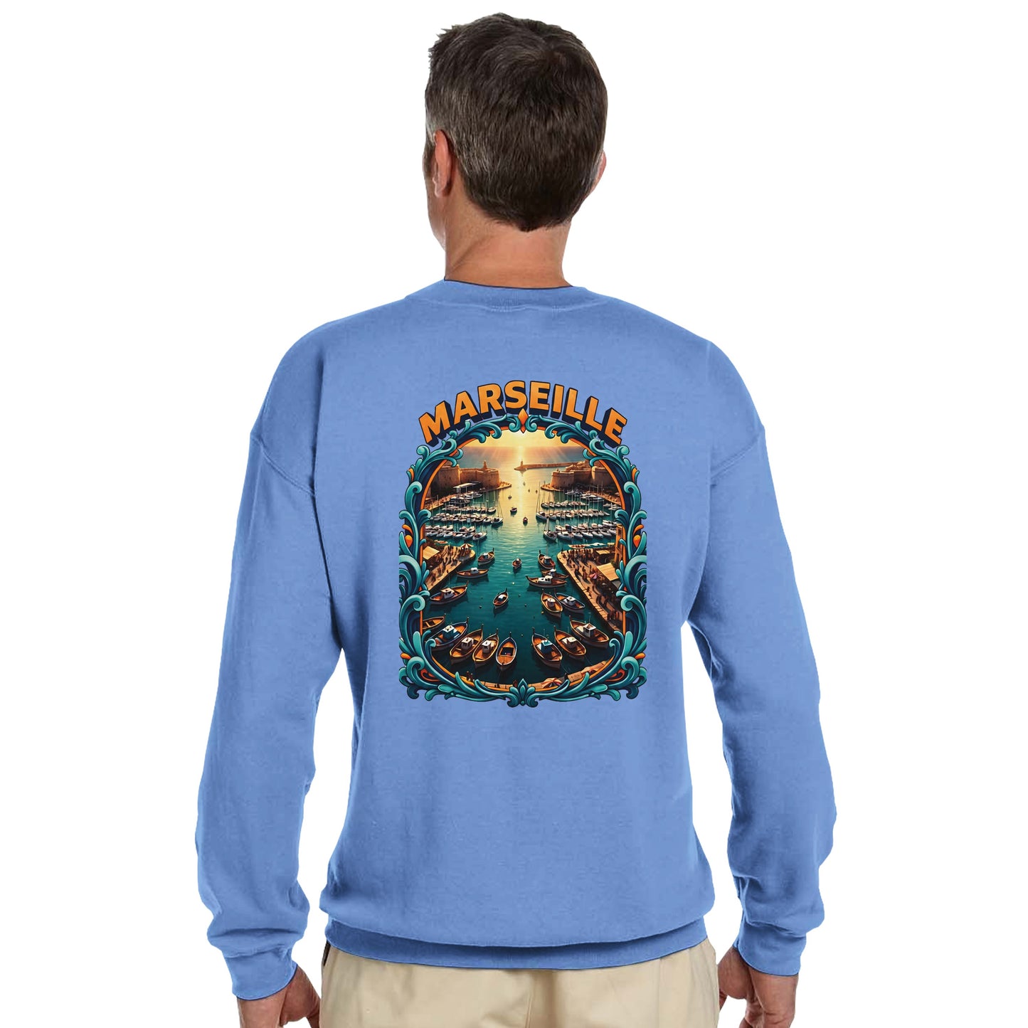 Sweat-shirt Unisexe Marseille - Confort Premium et Style Urbain