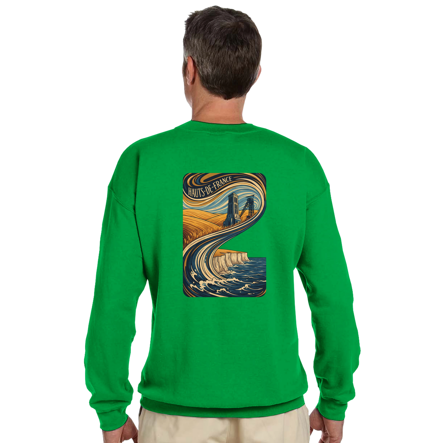 Sweat-shirt Unisexe Haut de France - Confort Premium et Design Classique