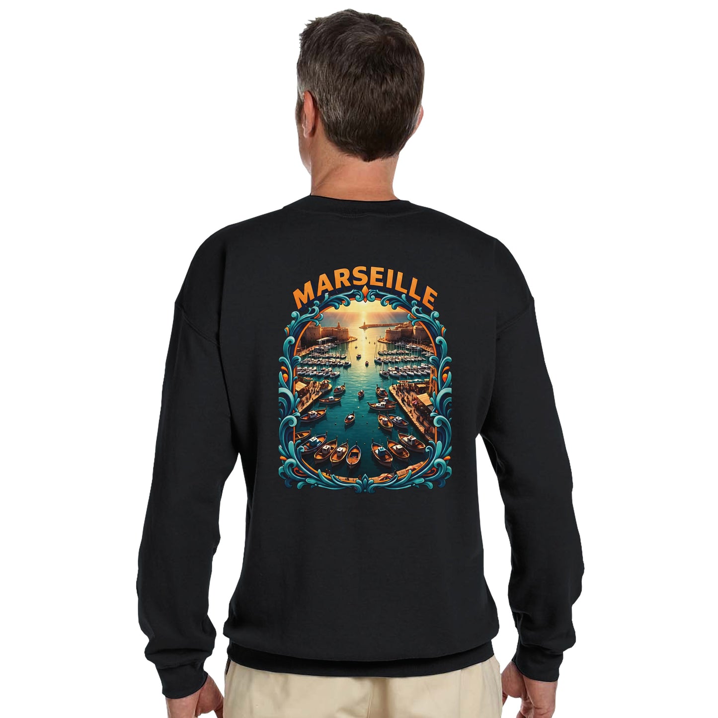 Sweat-shirt Unisexe Marseille - Confort Premium et Style Urbain