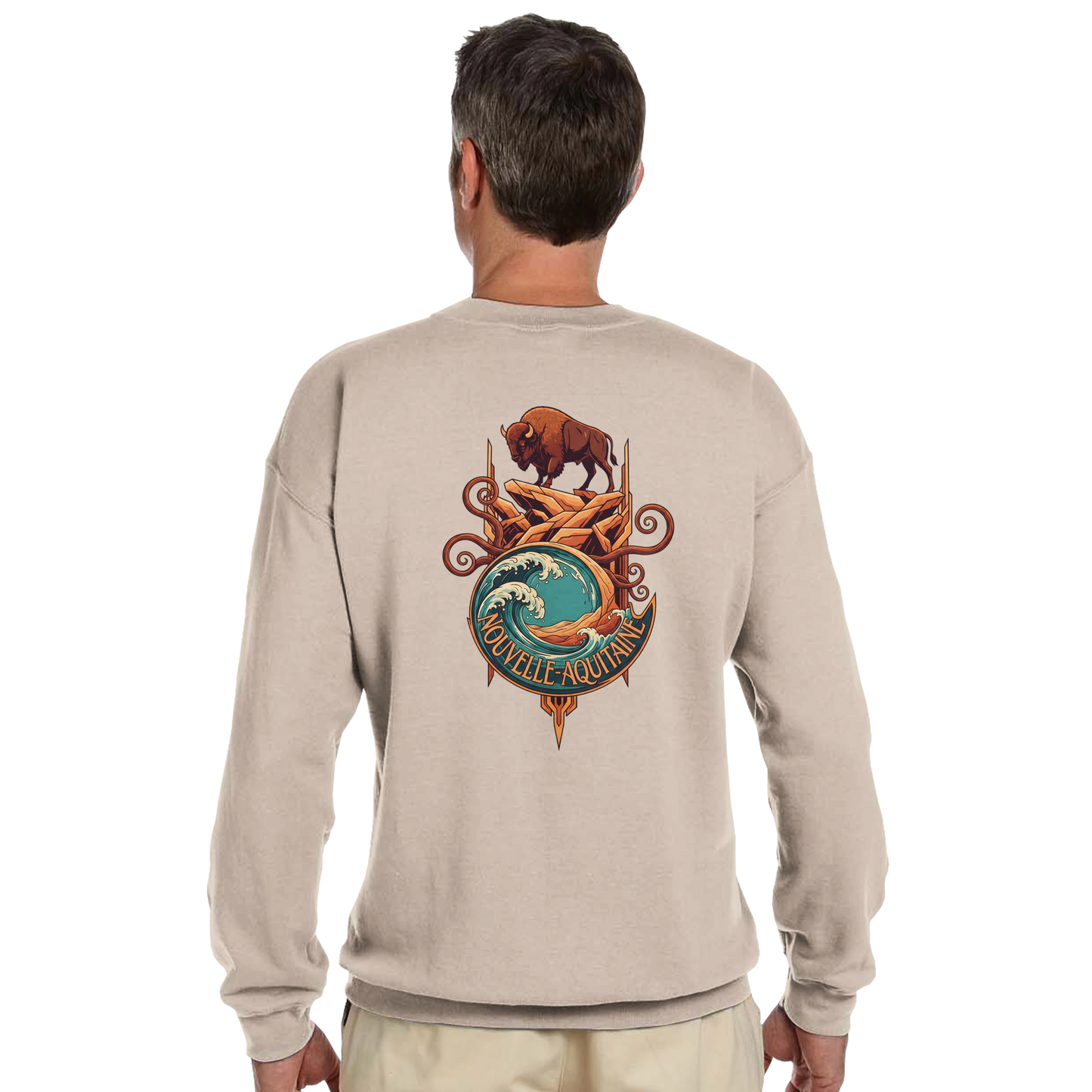 Sweat-shirt Unisexe Nouvelle-Aquitaine – Confort et Qualité Premium