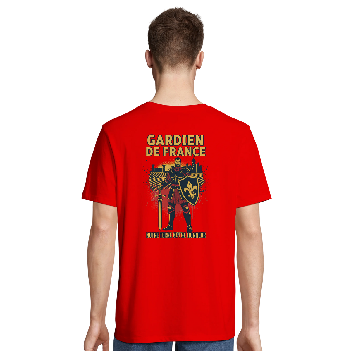 T-Shirt für Herren Frankreich Torwart Baumwolle in Bio-Umstellung | SOL'S Legend 03981