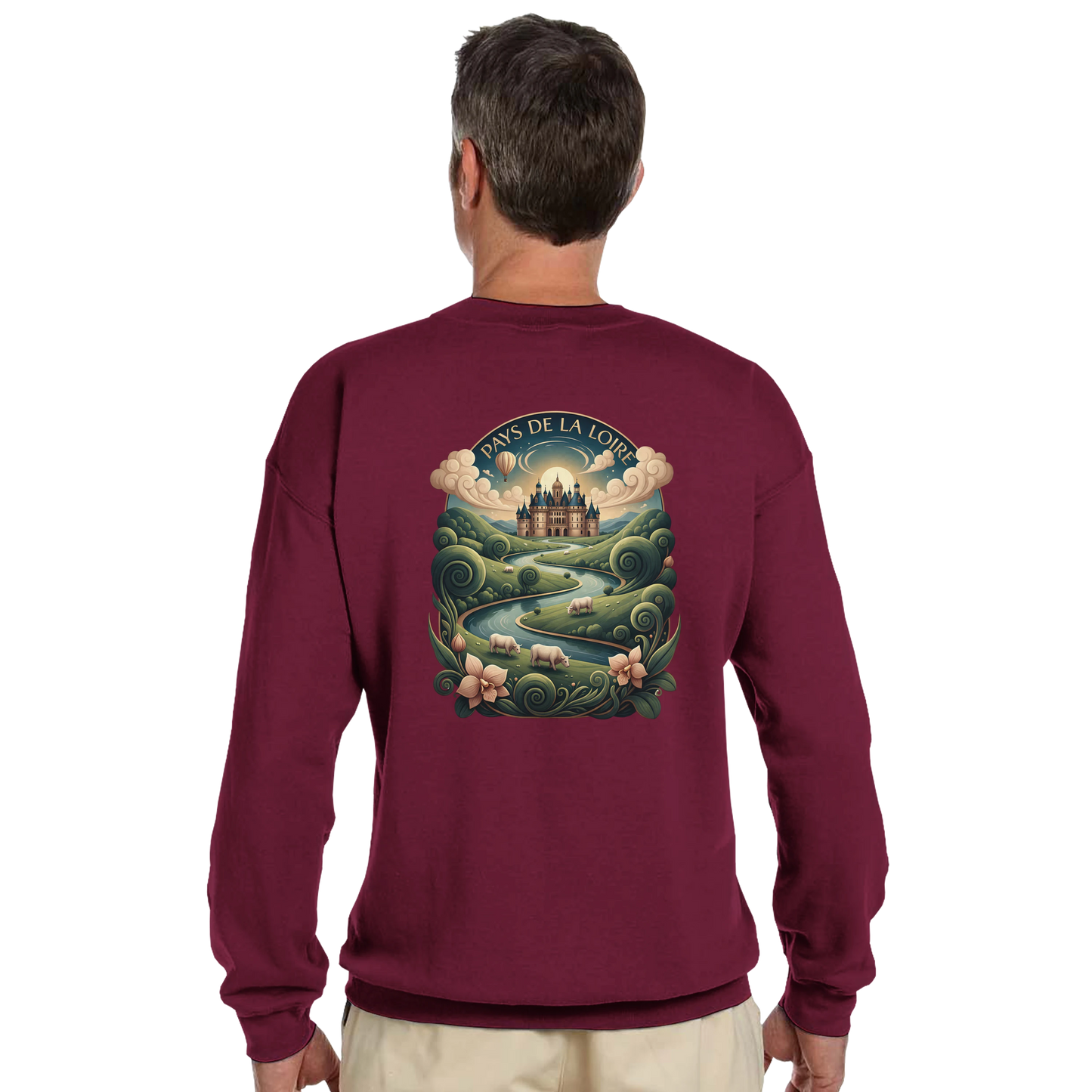 Sweat-shirt Unisexe Pays de la Loire – Confort Premium et Coupe Classique