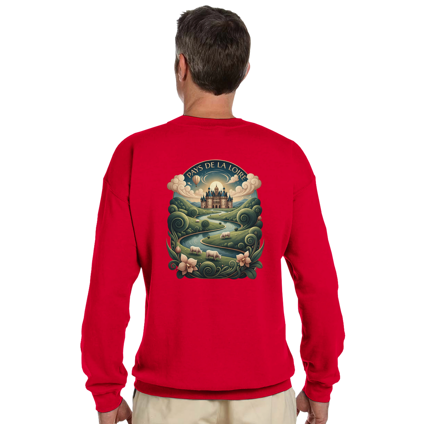 Sweat-shirt Unisexe Pays de la Loire – Confort Premium et Coupe Classique