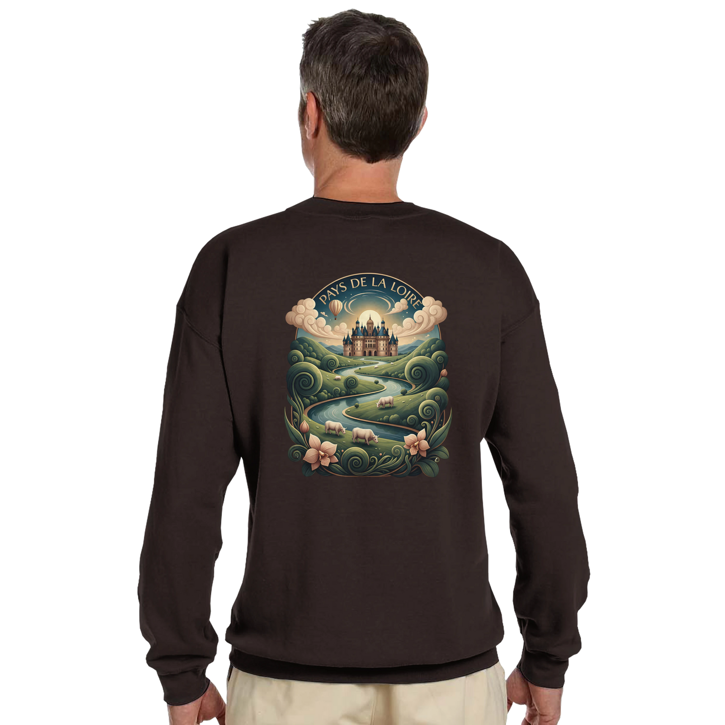 Sweat-shirt Unisexe Pays de la Loire – Confort Premium et Coupe Classique