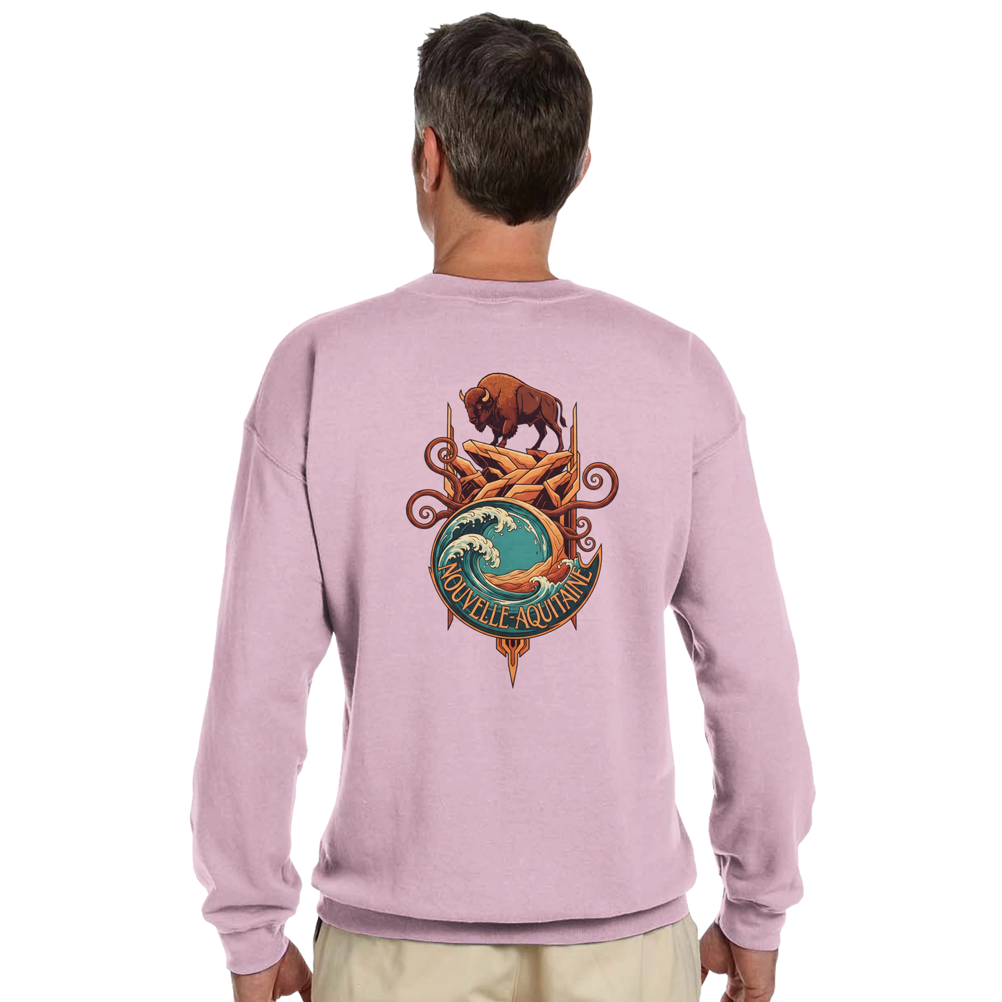 Sweat-shirt Unisexe Nouvelle-Aquitaine – Confort et Qualité Premium