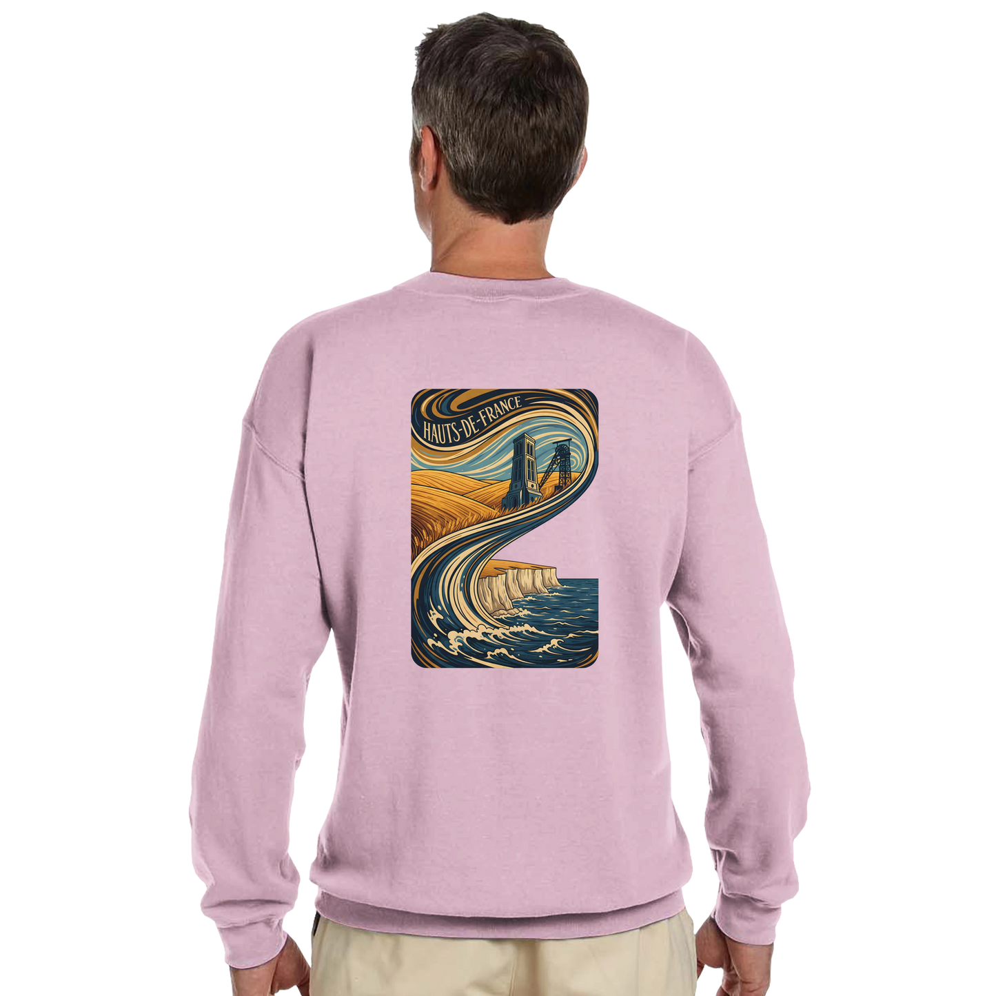 Sweat-shirt Unisexe Haut de France - Confort Premium et Design Classique