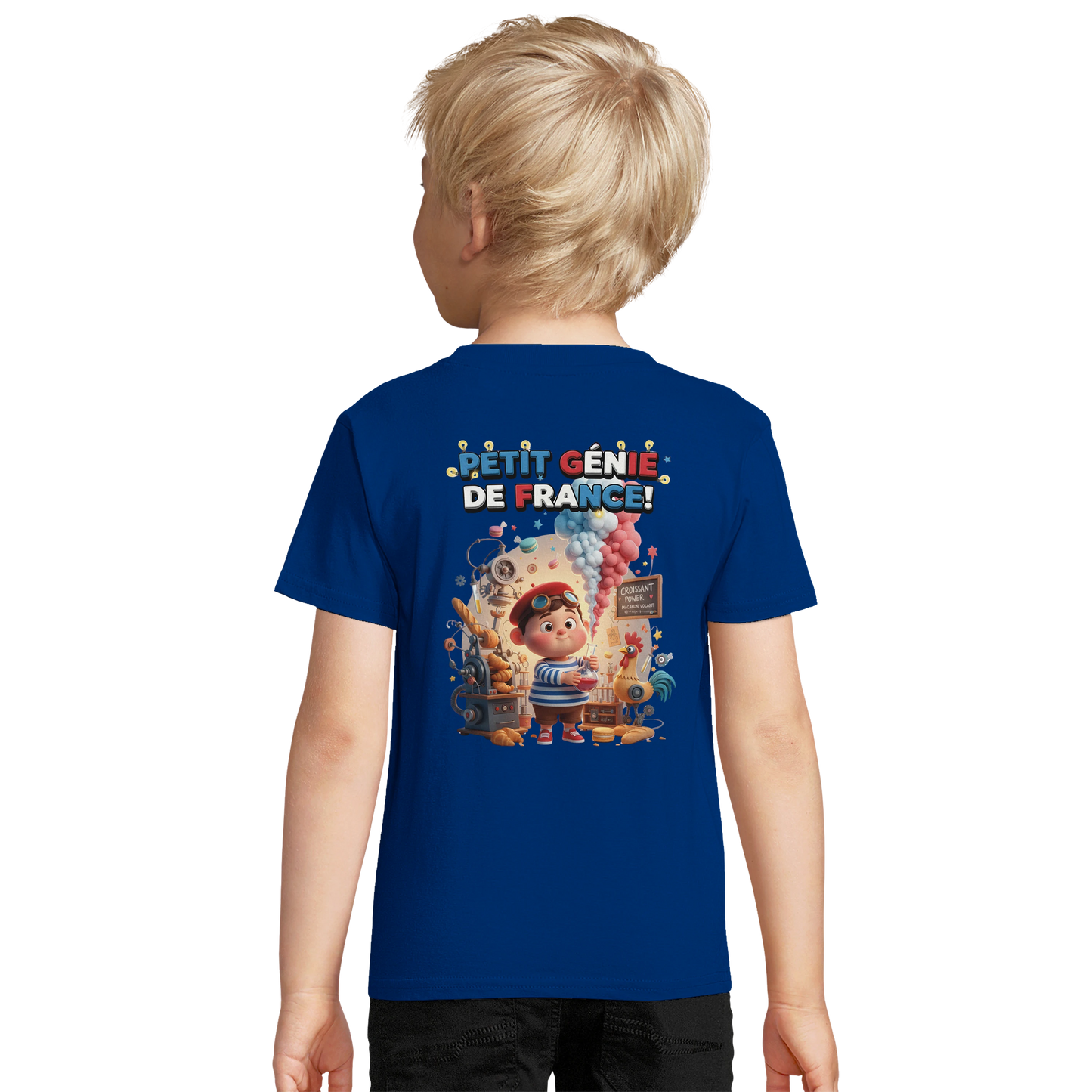 T-shirt Enfant Petit Génie - 100% Coton Bio - Confort et Qualité