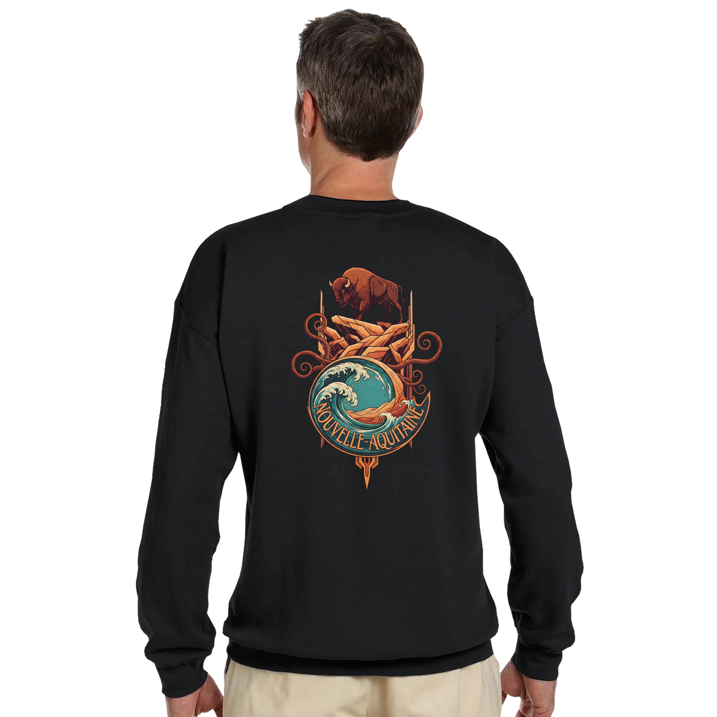 Sweat-shirt Unisexe Nouvelle-Aquitaine – Confort et Qualité Premium