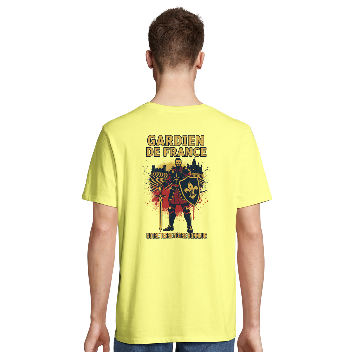 T-Shirt für Herren Frankreich Torwart Baumwolle in Bio-Umstellung | SOL'S Legend 03981