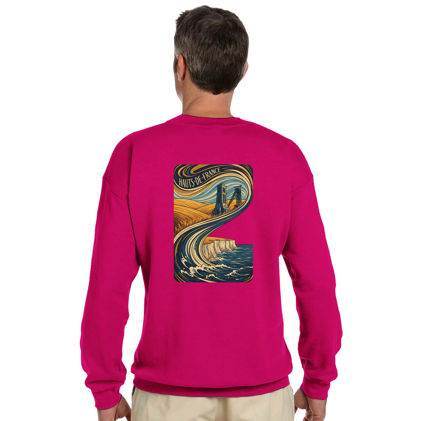 Sweat-shirt Unisexe Haut de France - Confort Premium et Design Classique
