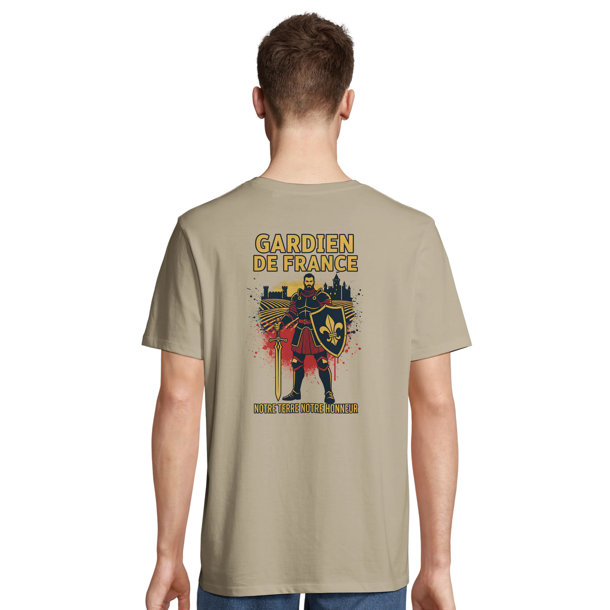 T-Shirt für Herren Frankreich Torwart Baumwolle in Bio-Umstellung | SOL'S Legend 03981