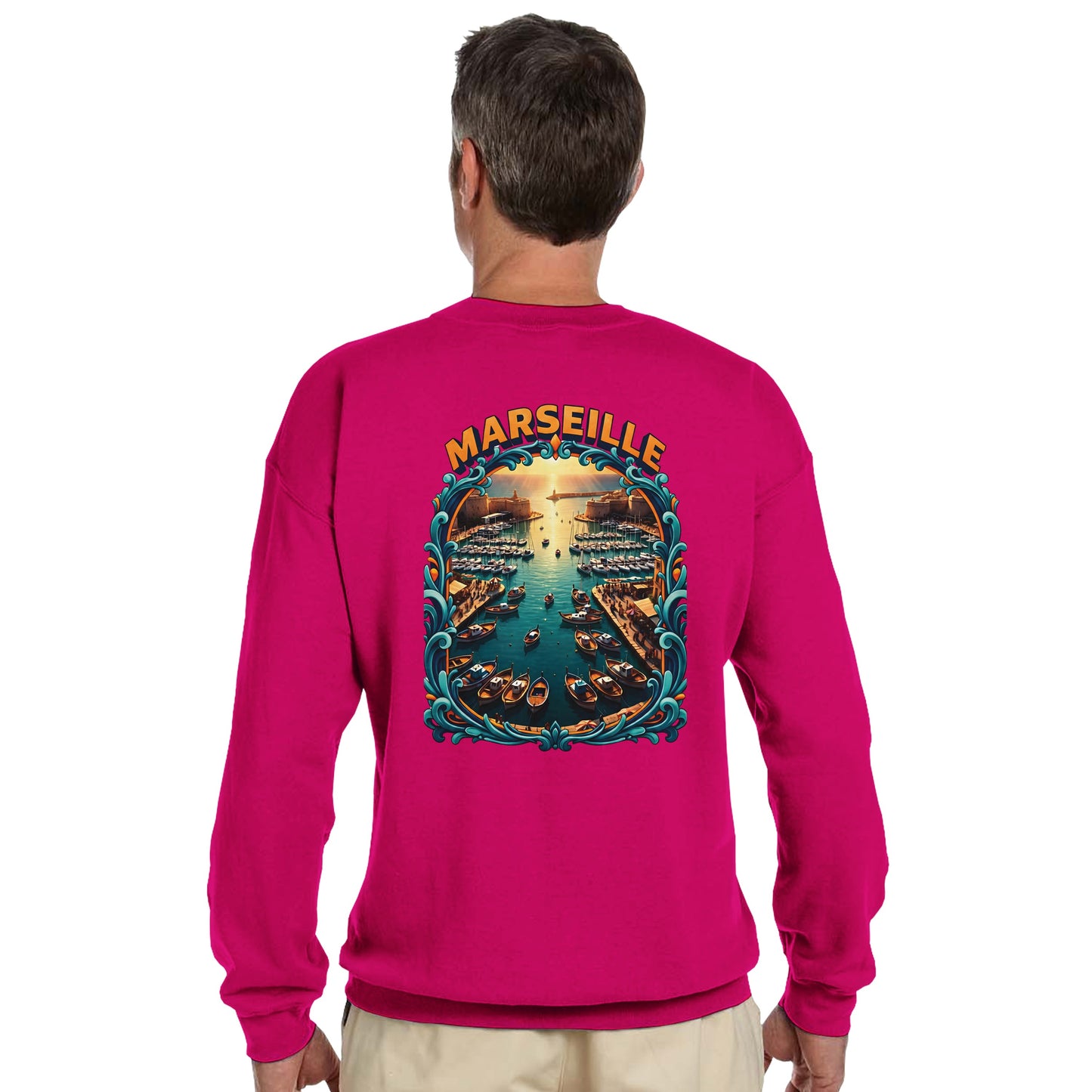 Sweat-shirt Unisexe Marseille - Confort Premium et Style Urbain