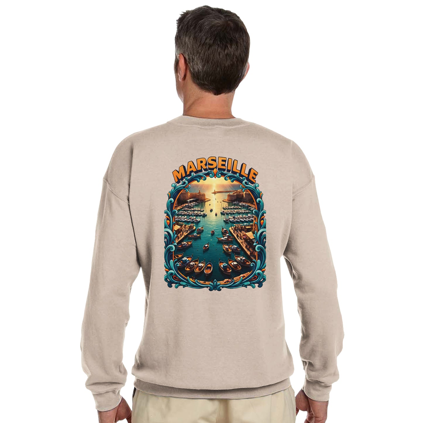 Sweat-shirt Unisexe Marseille - Confort Premium et Style Urbain