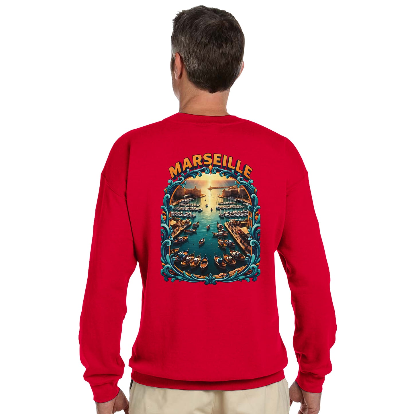 Sweat-shirt Unisexe Marseille - Confort Premium et Style Urbain