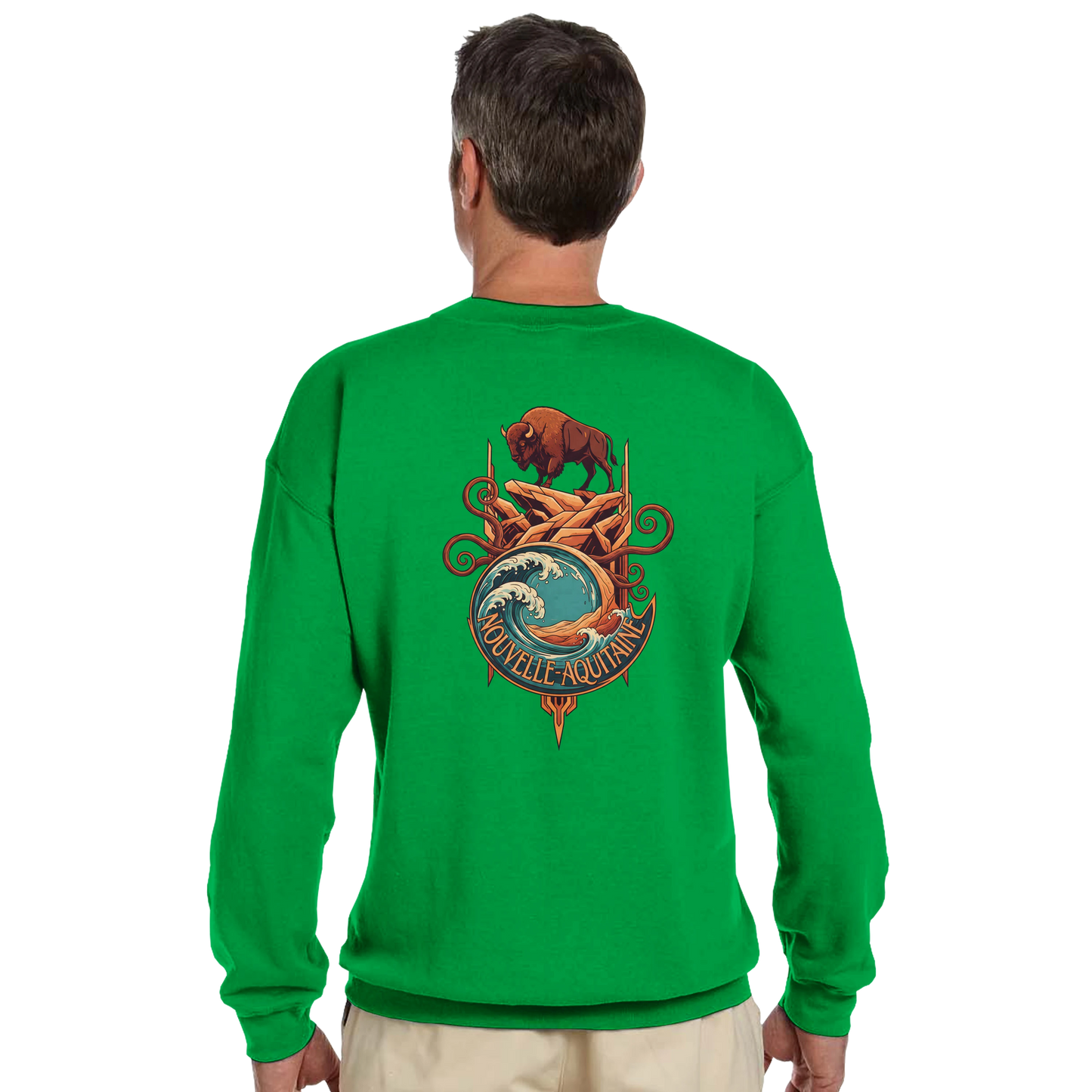 Sweat-shirt Unisexe Nouvelle-Aquitaine – Confort et Qualité Premium