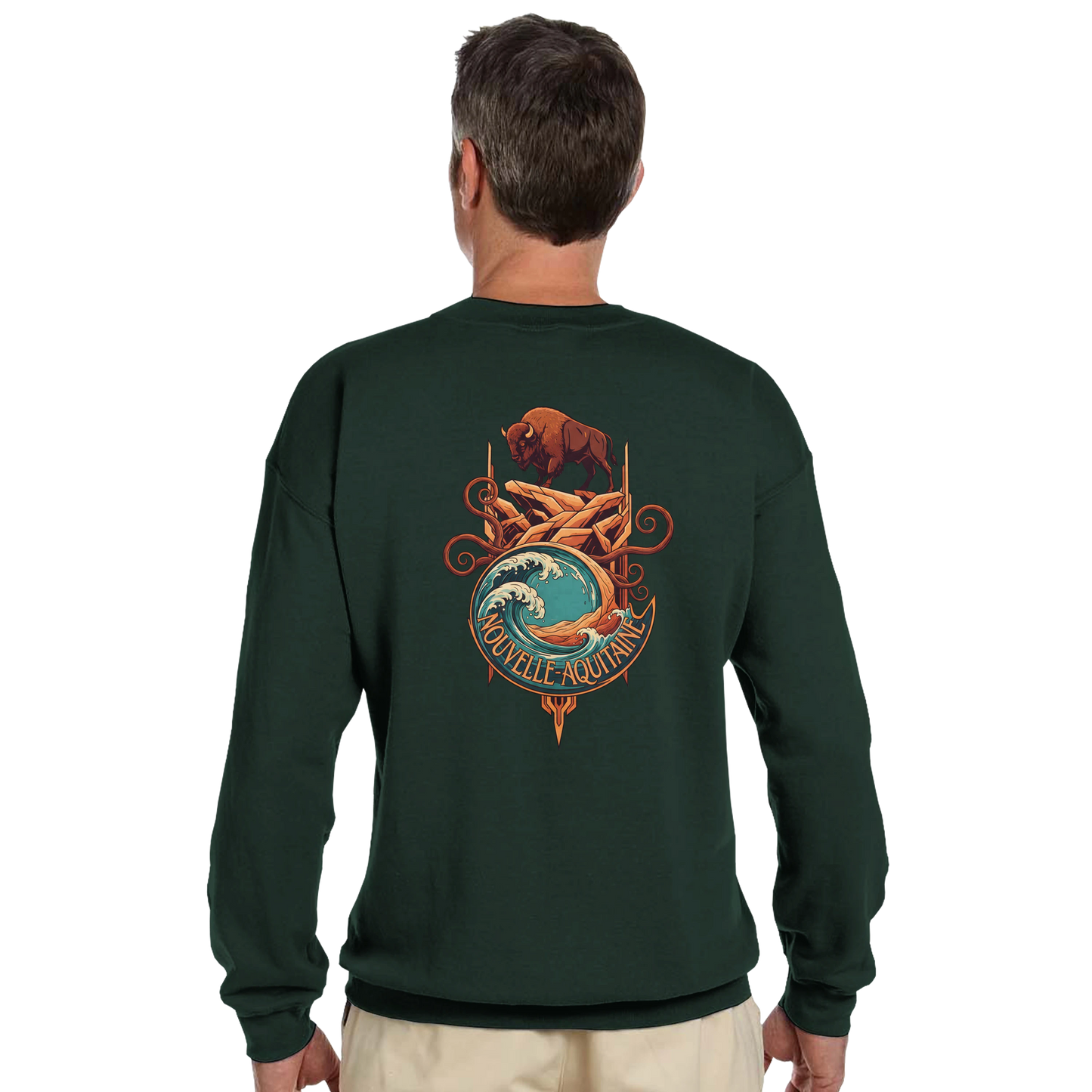 Sweat-shirt Unisexe Nouvelle-Aquitaine – Confort et Qualité Premium
