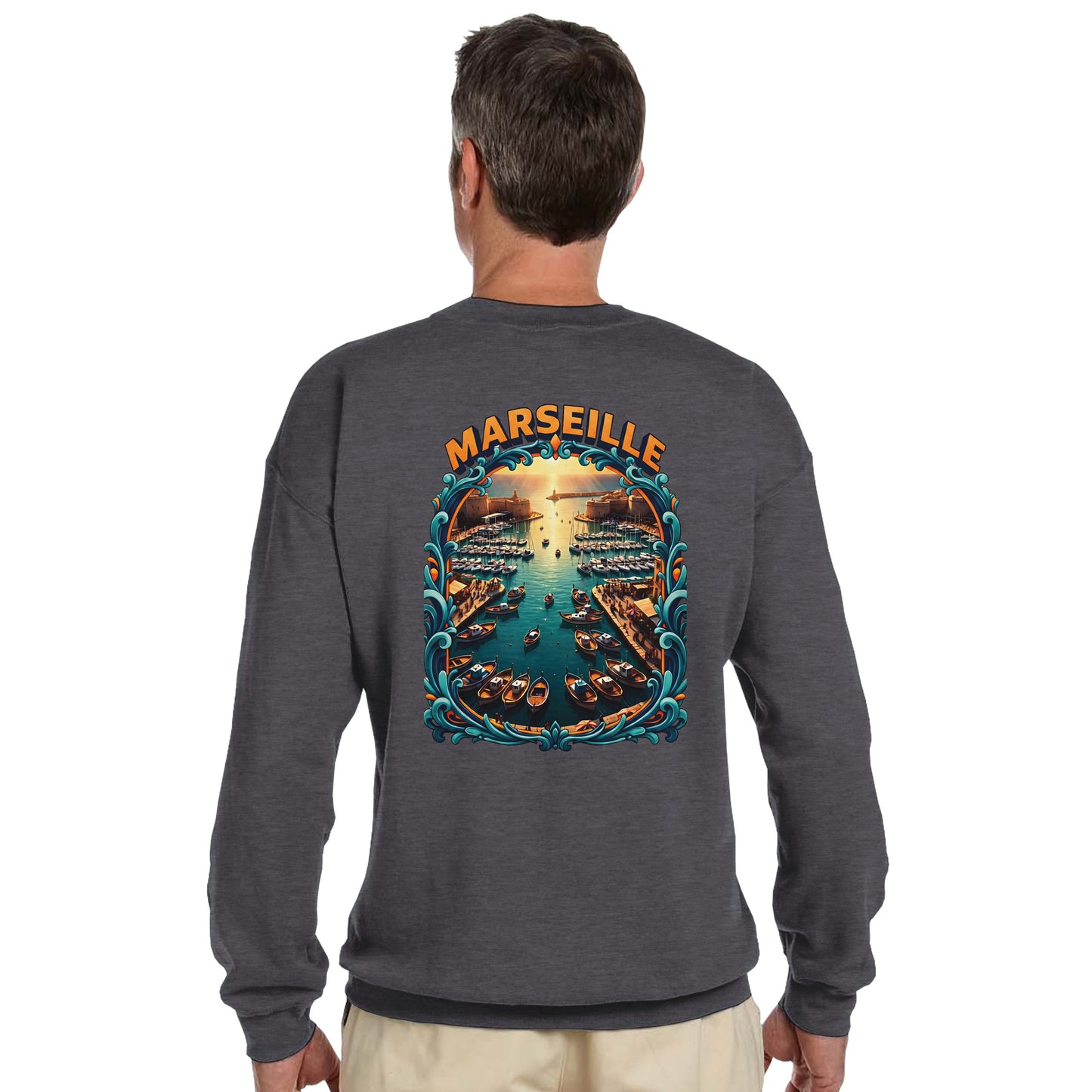 Sweat-shirt Unisexe Marseille - Confort Premium et Style Urbain