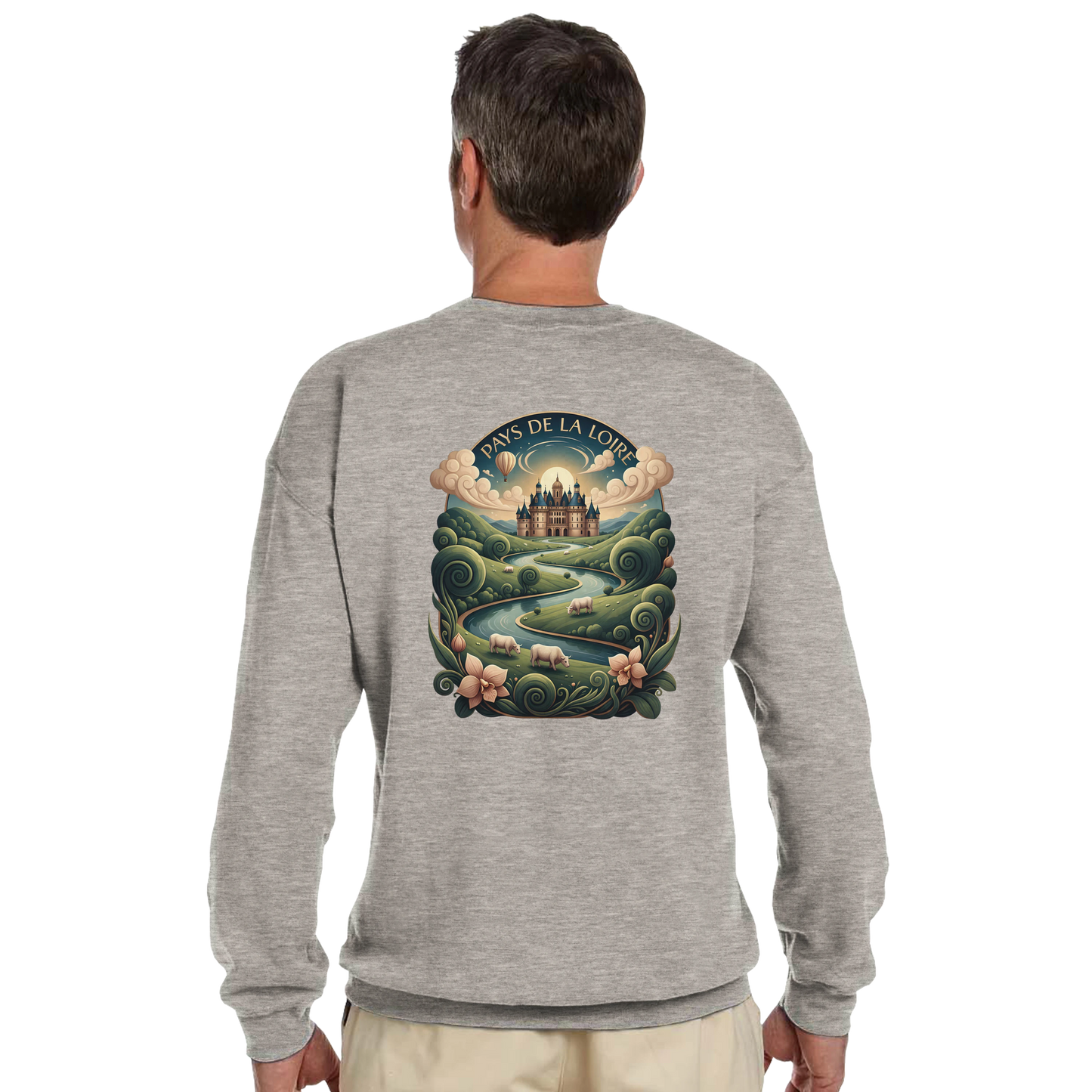 Sweat-shirt Unisexe Pays de la Loire – Confort Premium et Coupe Classique