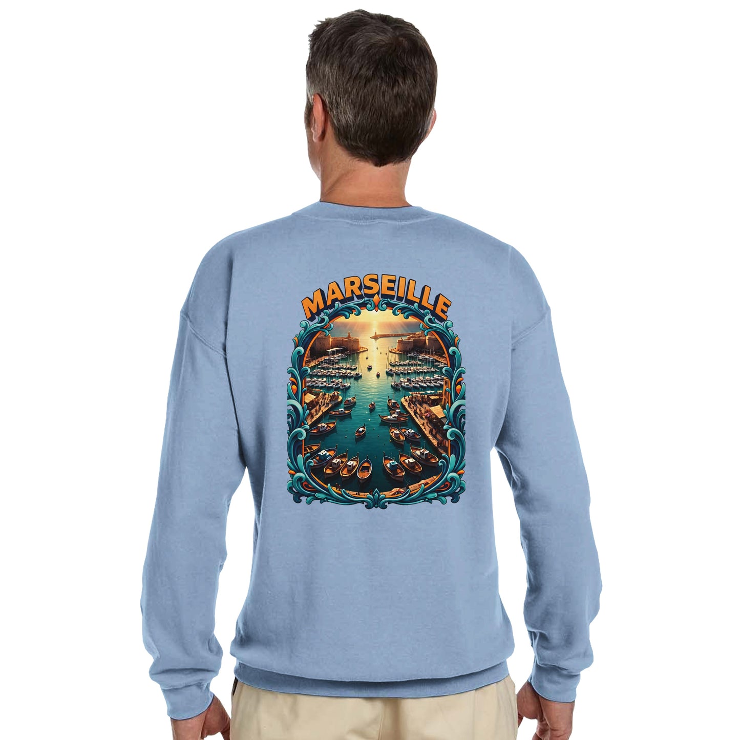 Sweat-shirt Unisexe Marseille - Confort Premium et Style Urbain