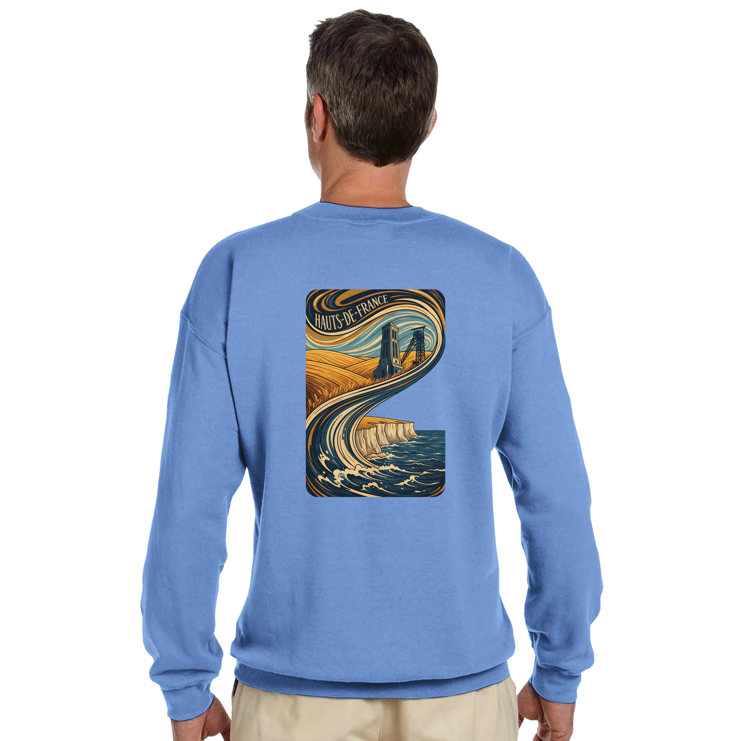 Sweat-shirt Unisexe Haut de France - Confort Premium et Design Classique