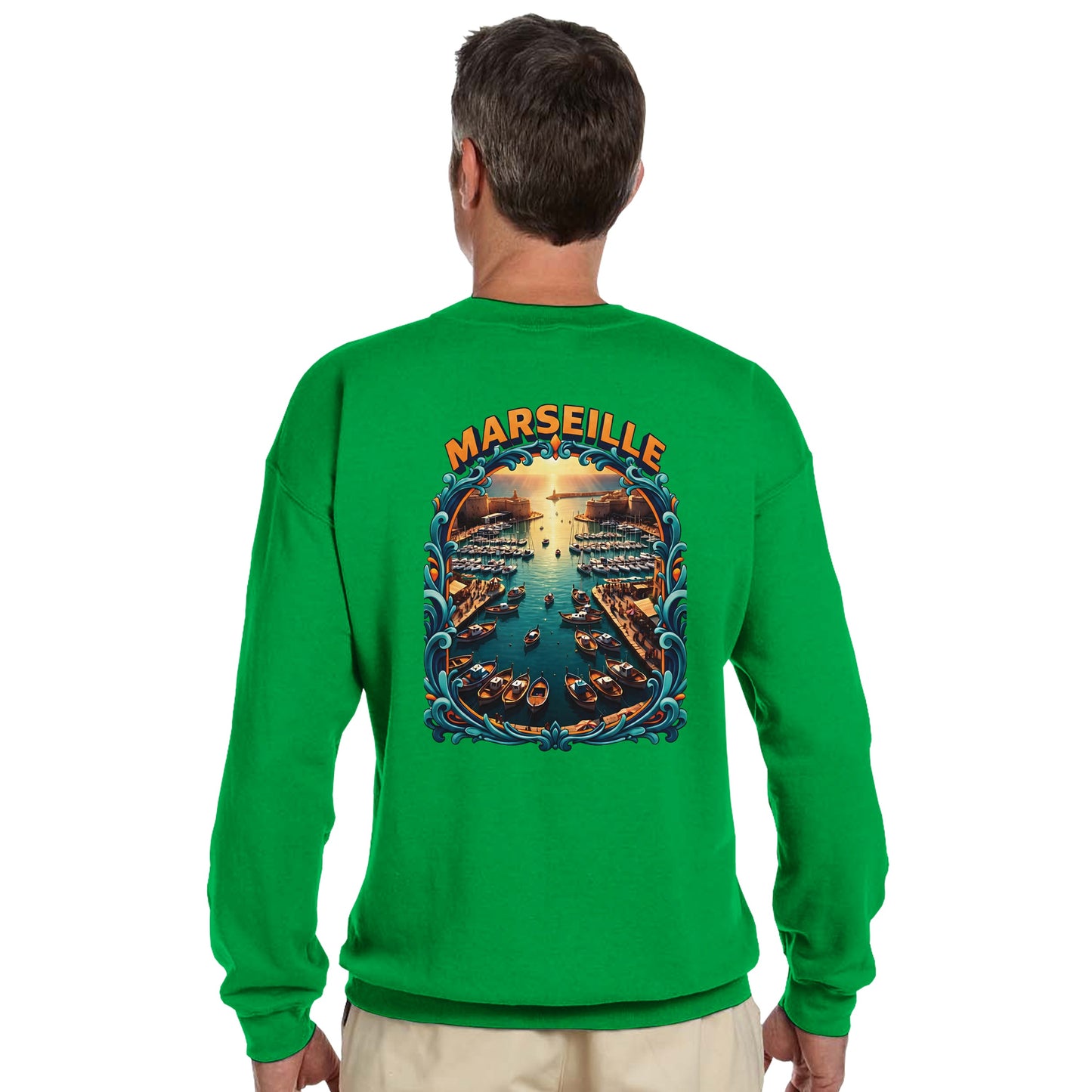 Sweat-shirt Unisexe Marseille - Confort Premium et Style Urbain