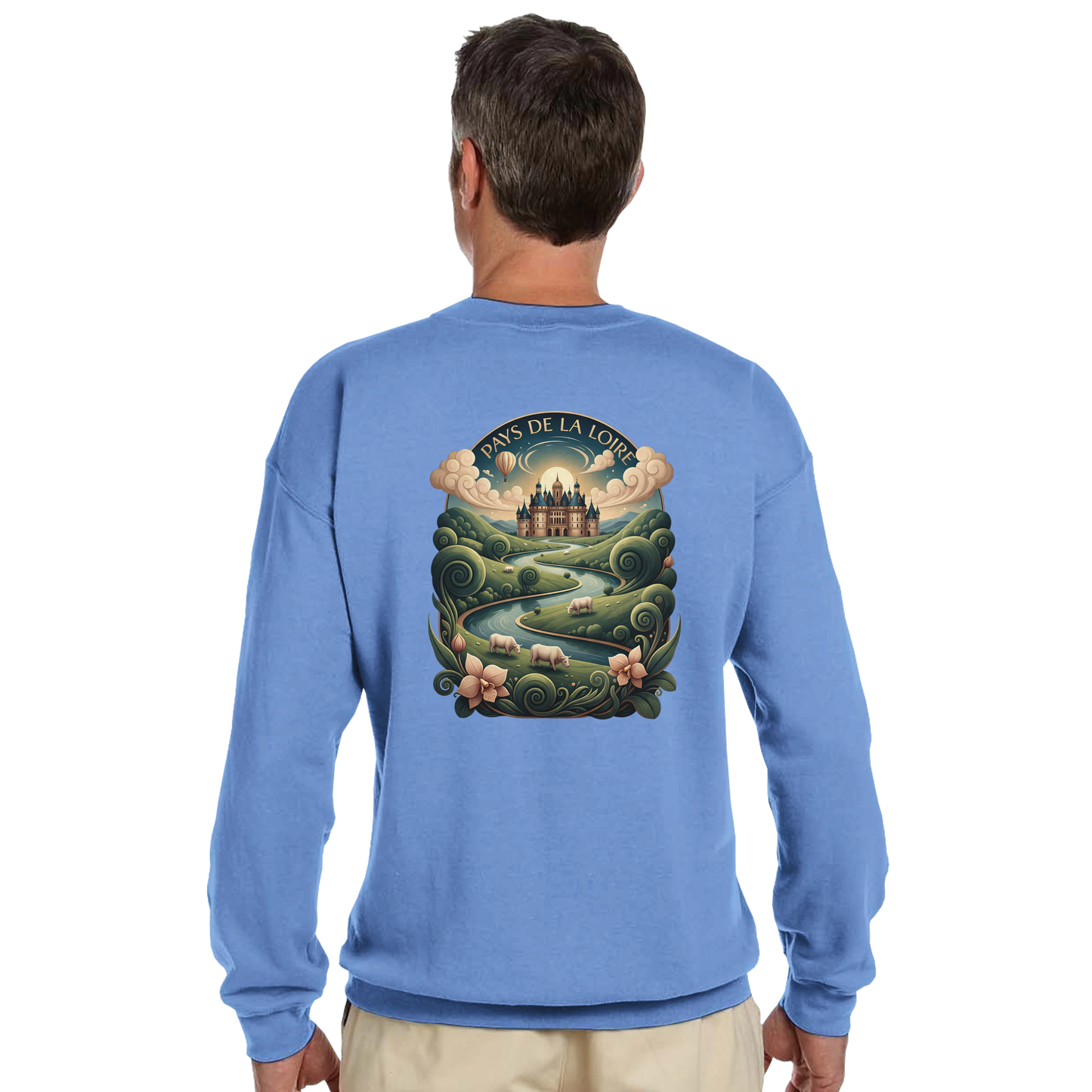 Sweat-shirt Unisexe Pays de la Loire – Confort Premium et Coupe Classique