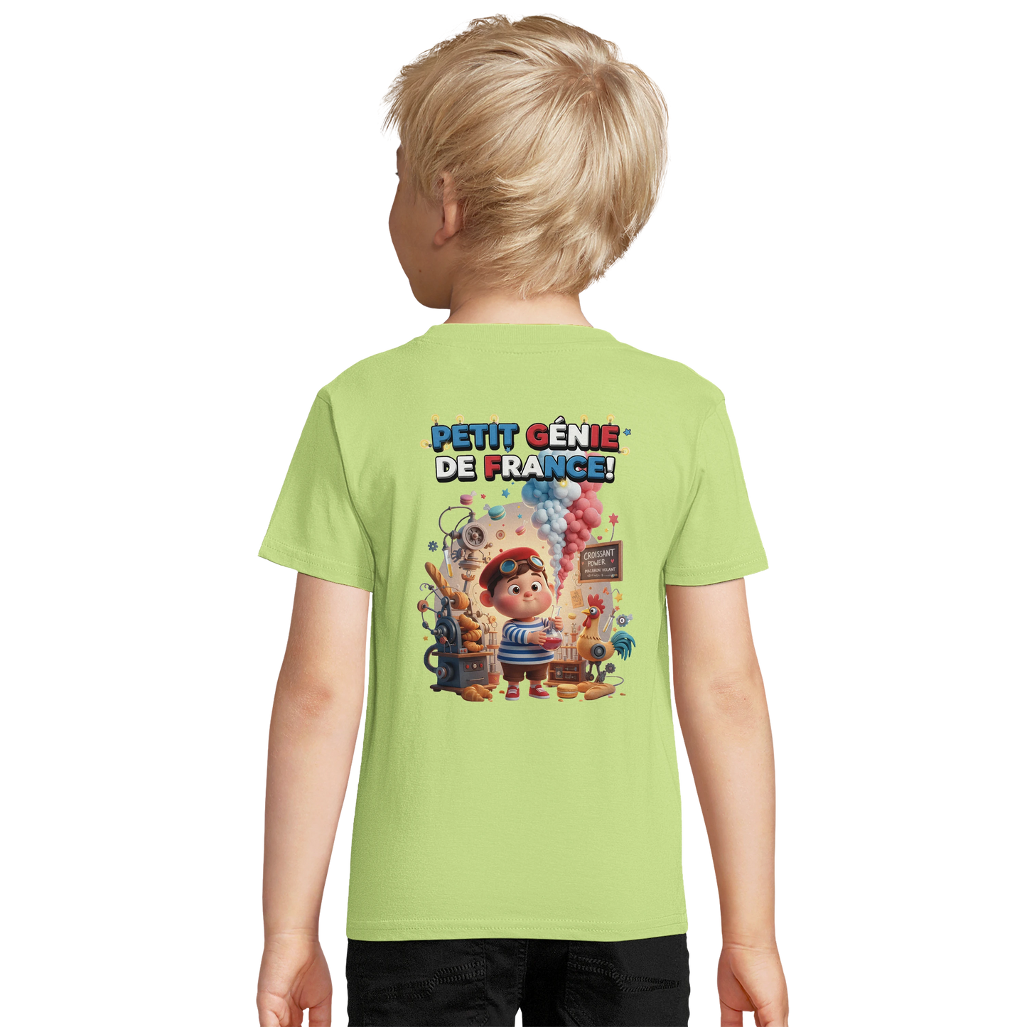 T-shirt Enfant Petit Génie - 100% Coton Bio - Confort et Qualité