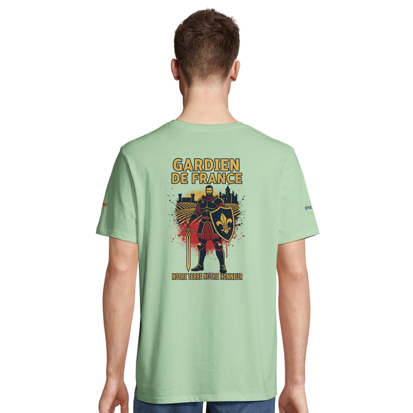 T-shirt Gardien de France pour Homme - Coton Bio Premium