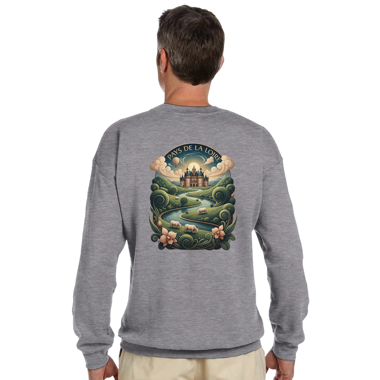 Sweat-shirt Unisexe Pays de la Loire – Confort Premium et Coupe Classique