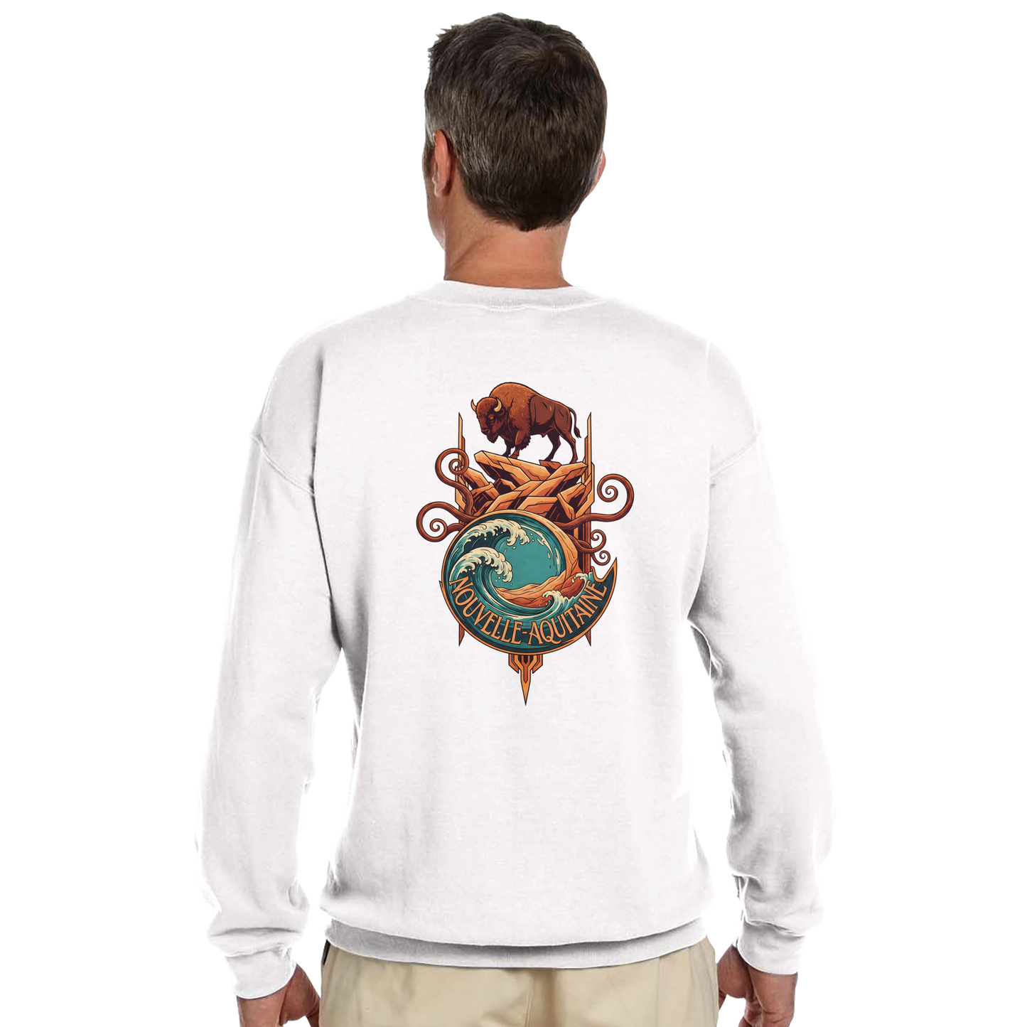 Sweat-shirt Unisexe Nouvelle-Aquitaine – Confort et Qualité Premium