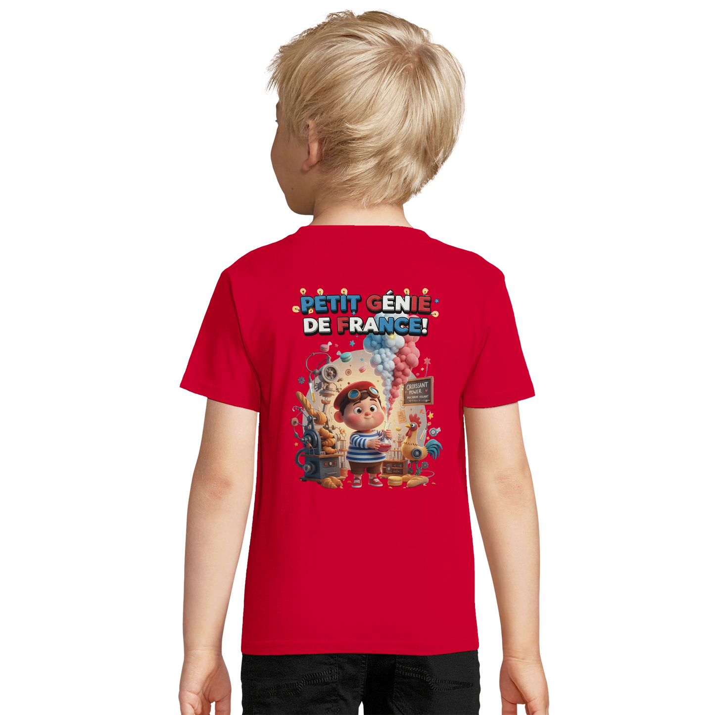 T-shirt Enfant Petit Génie - 100% Coton Bio - Confort et Qualité