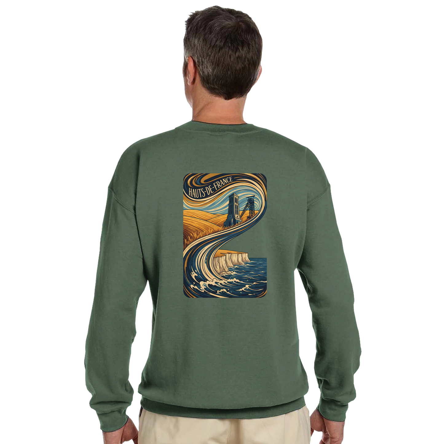 Sweat-shirt Unisexe Haut de France - Confort Premium et Design Classique
