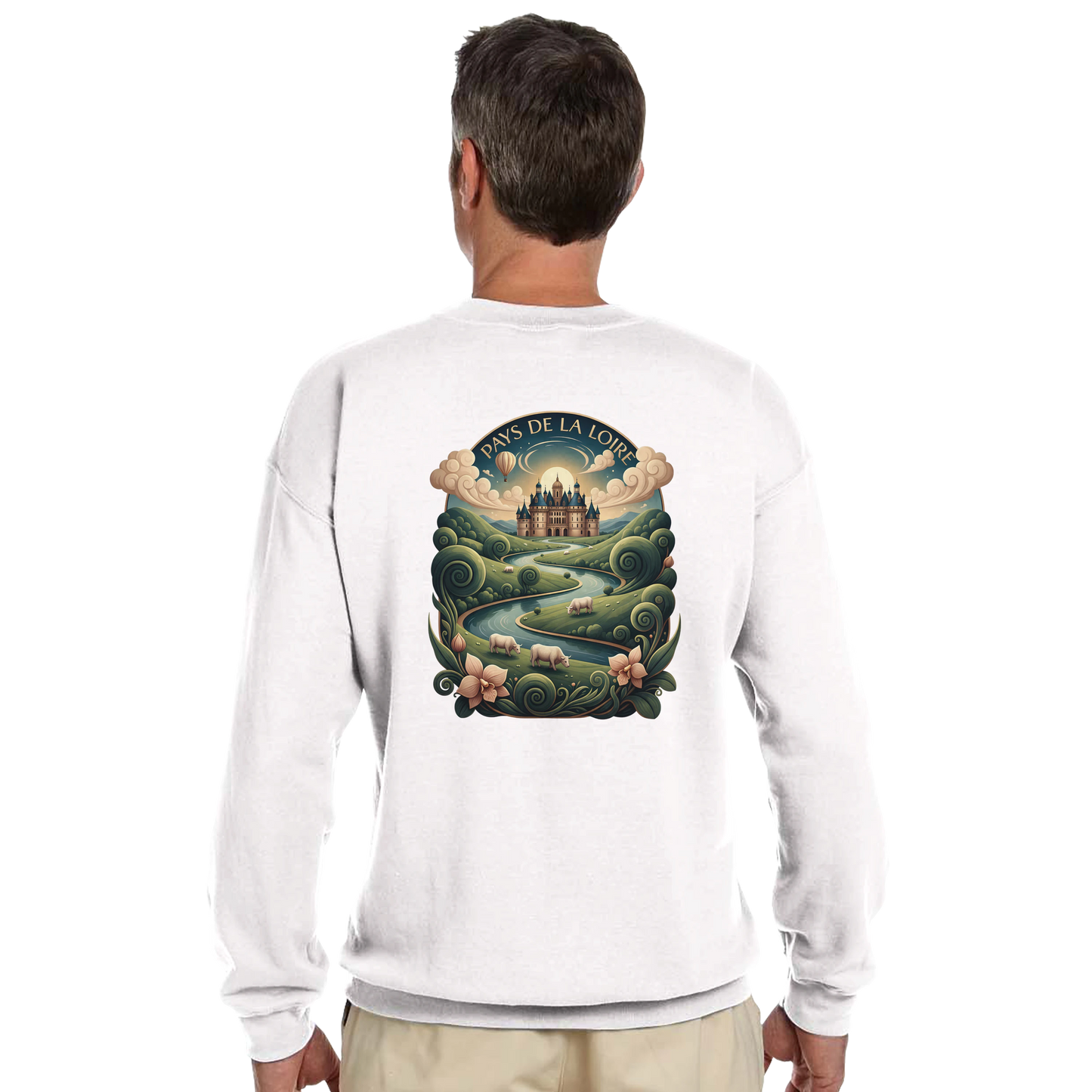 Sweat-shirt Unisexe Pays de la Loire – Confort Premium et Coupe Classique