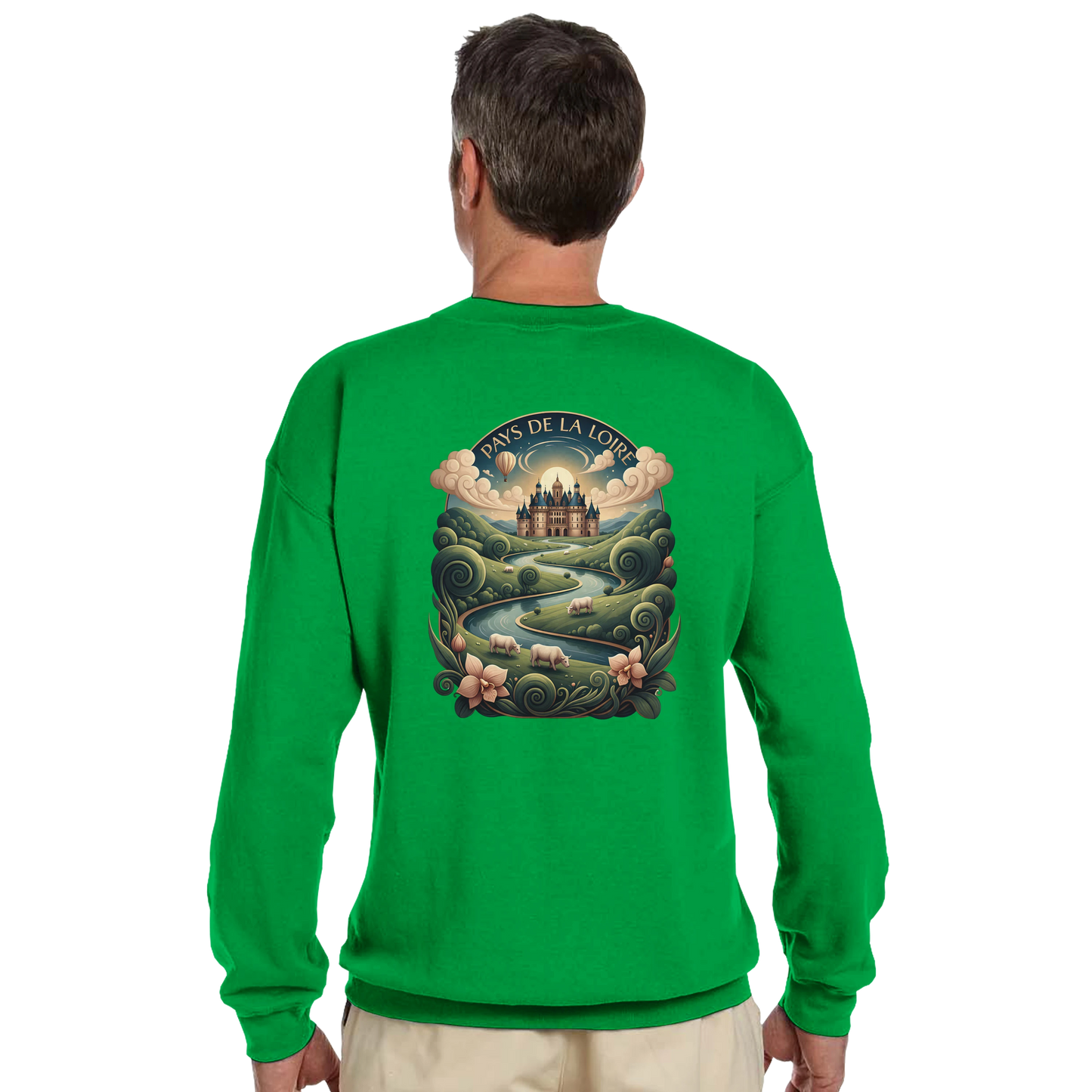 Sweat-shirt Unisexe Pays de la Loire – Confort Premium et Coupe Classique
