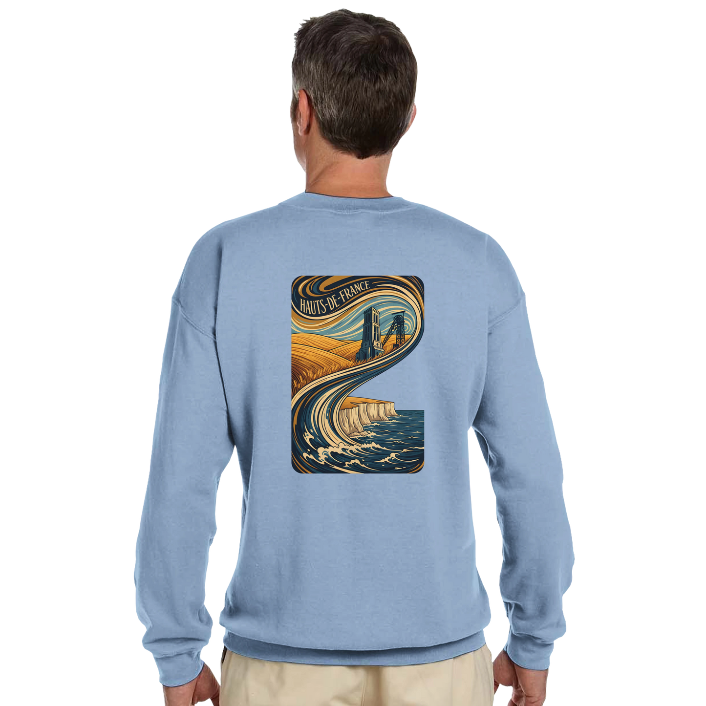 Sweat-shirt Unisexe Haut de France - Confort Premium et Design Classique