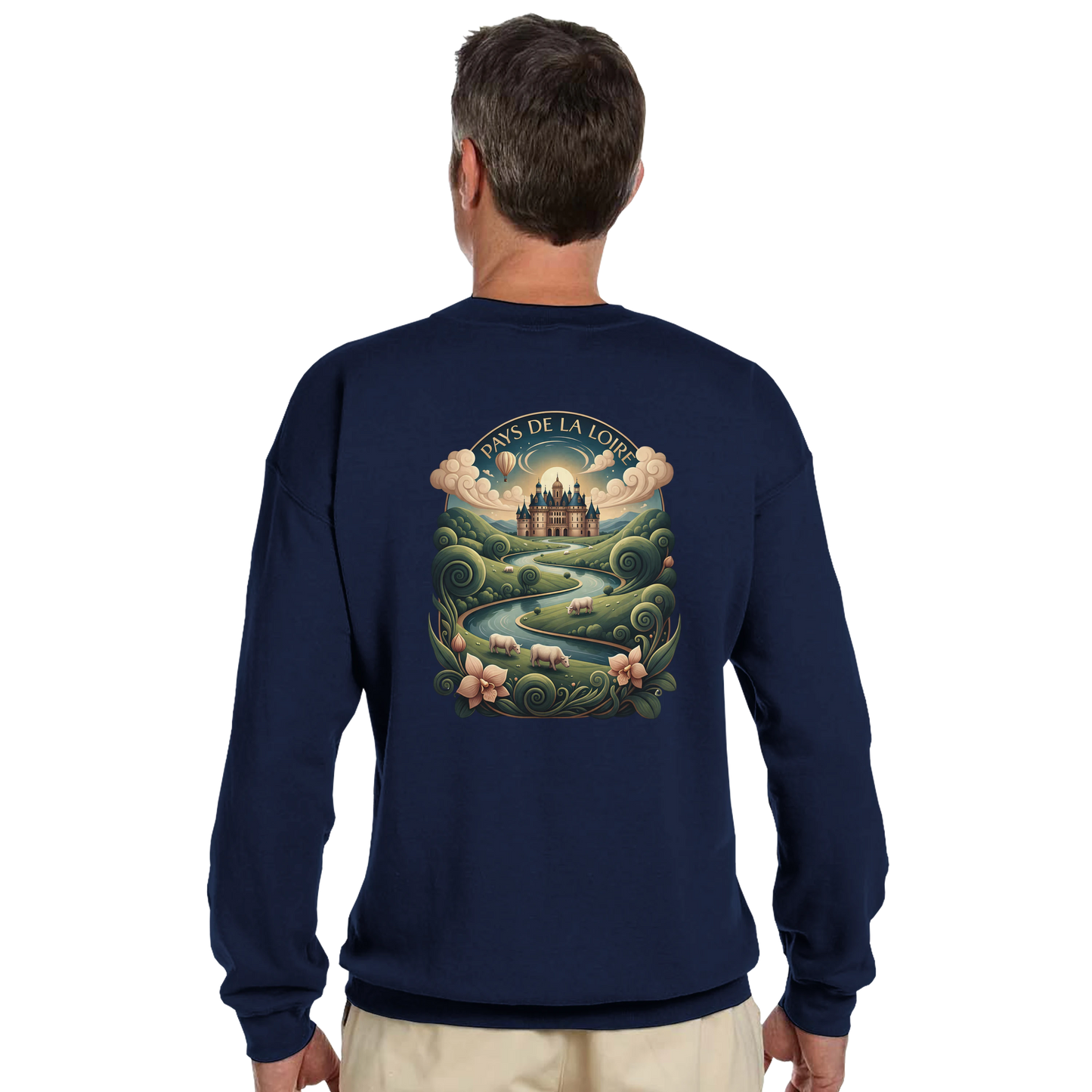 Sweat-shirt Unisexe Pays de la Loire – Confort Premium et Coupe Classique