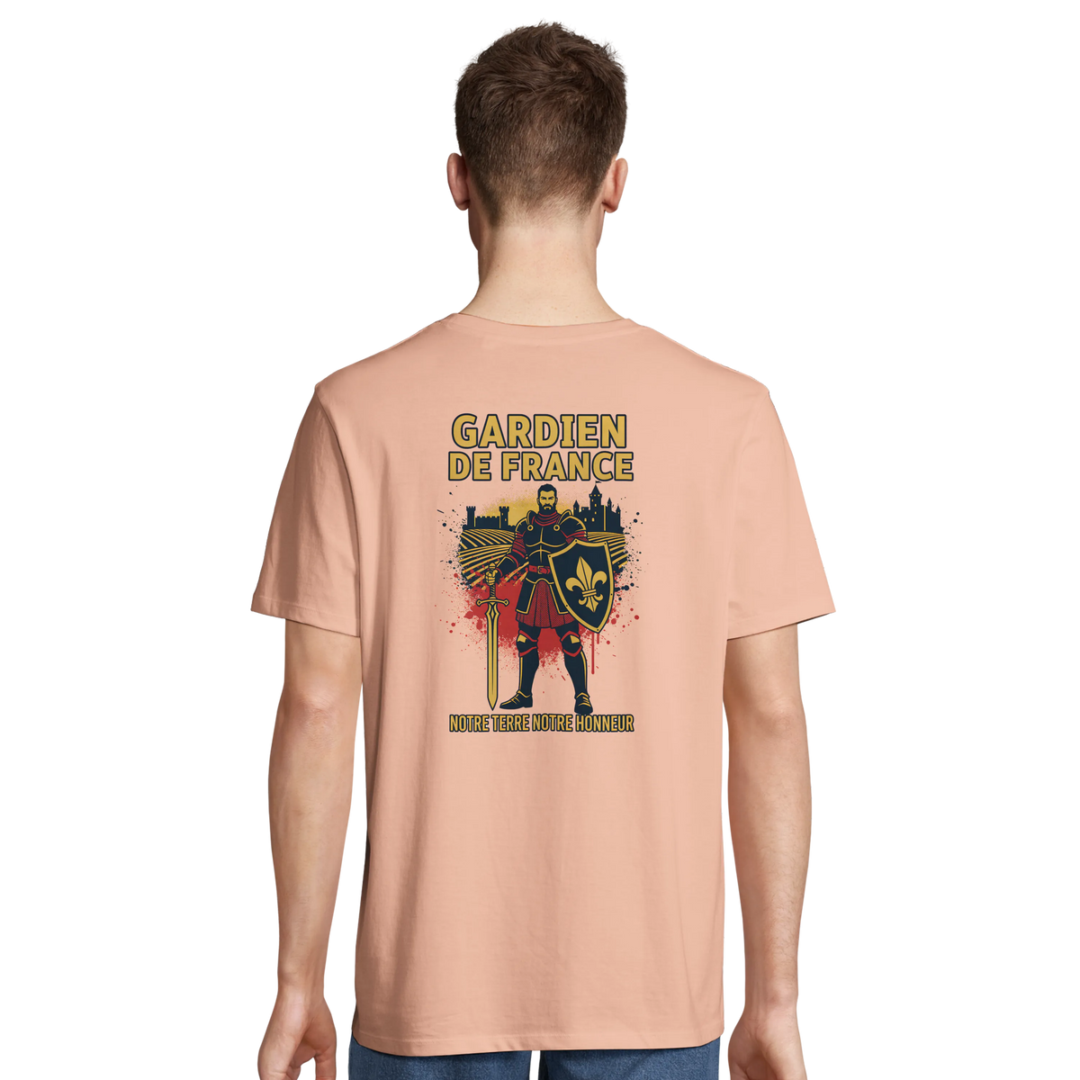 T-Shirt für Herren Frankreich Torwart Baumwolle in Bio-Umstellung | SOL'S Legend 03981