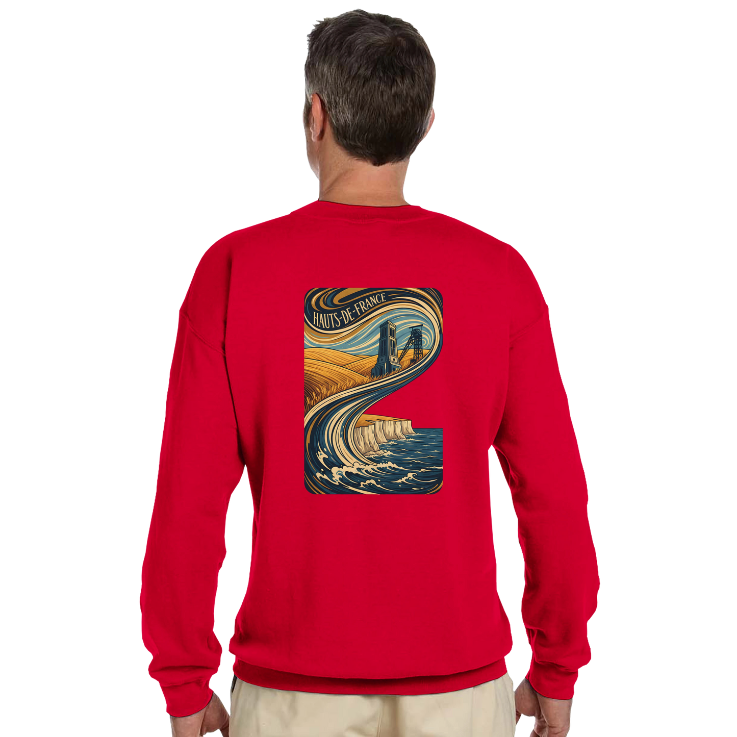 Sweat-shirt Unisexe Haut de France - Confort Premium et Design Classique