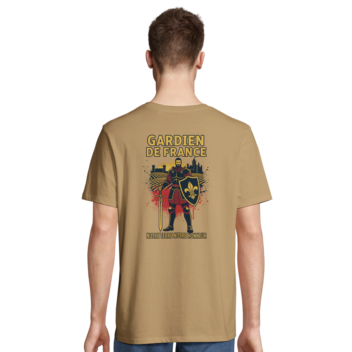 T-Shirt für Herren Frankreich Torwart Baumwolle in Bio-Umstellung | SOL'S Legend 03981