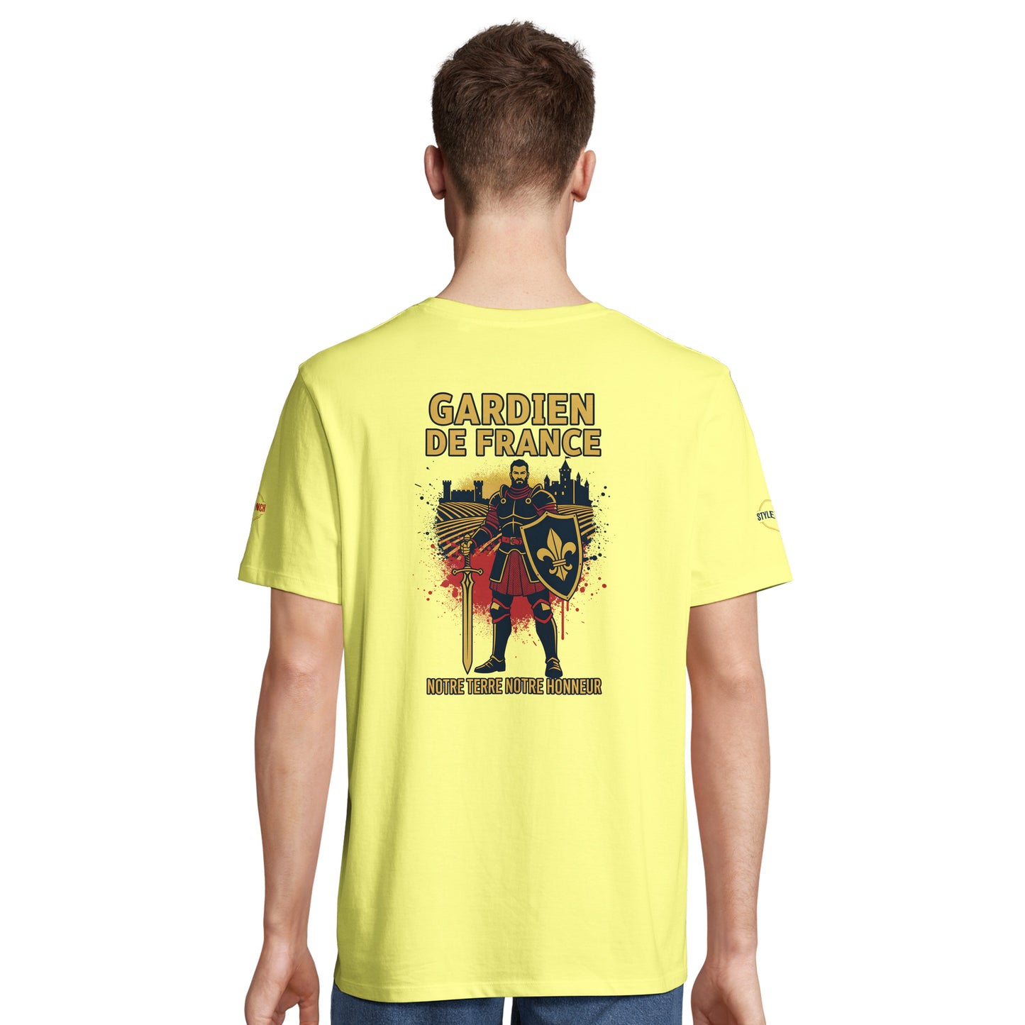 T-shirt Gardien de France pour Homme - Coton Bio Premium