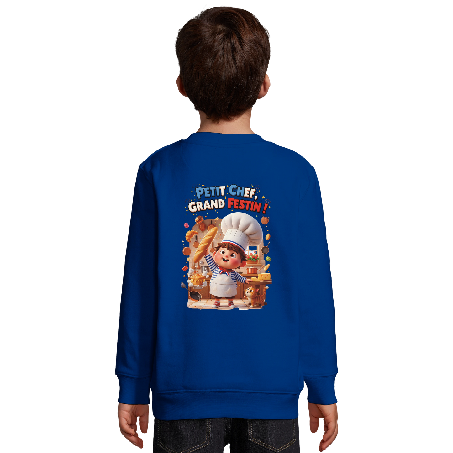 Petit Chef Grand Festin Sweat-shirt Enfant – Sweat Éco-responsable Confortable
