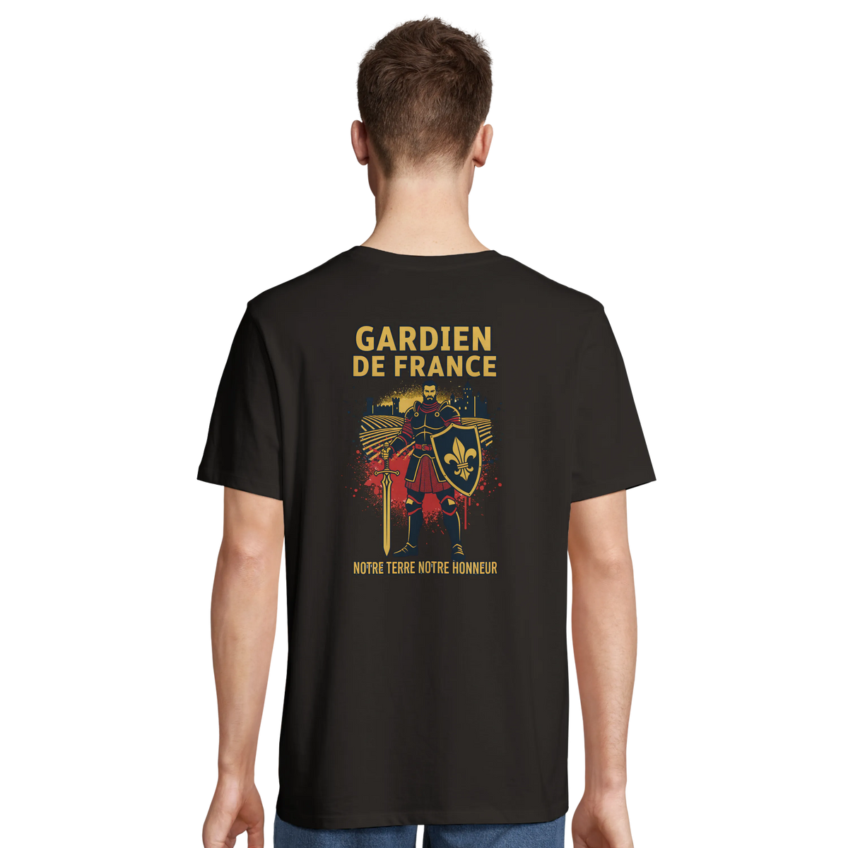 T-Shirt für Herren Frankreich Torwart Baumwolle in Bio-Umstellung | SOL'S Legend 03981