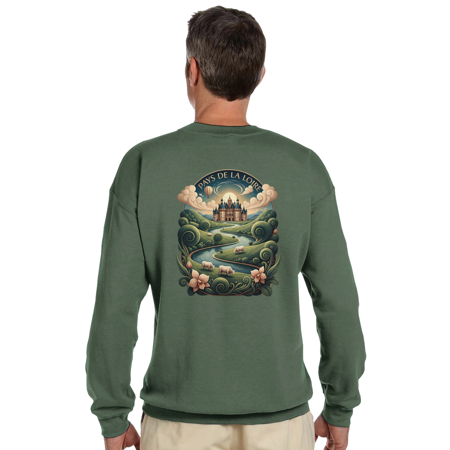 Sweat-shirt Unisexe Pays de la Loire – Confort Premium et Coupe Classique