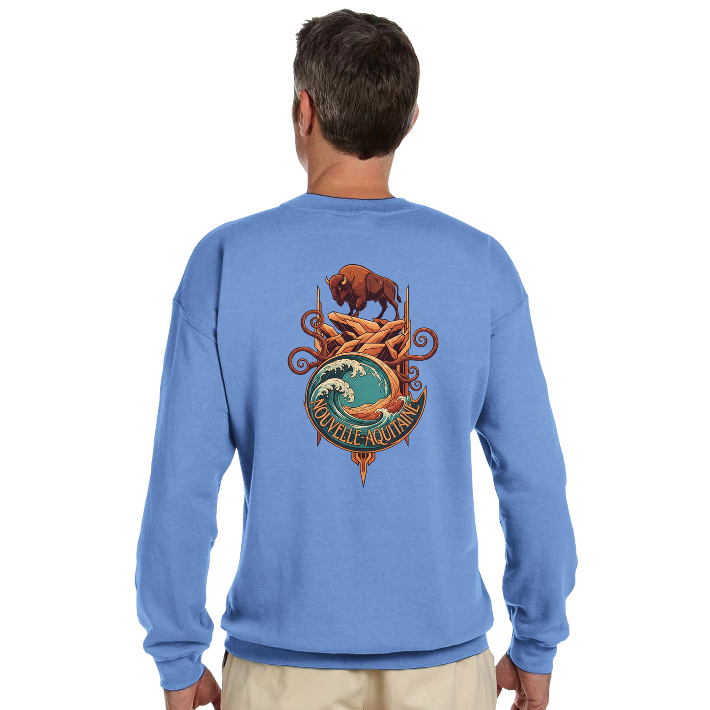 Sweat-shirt Unisexe Nouvelle-Aquitaine – Confort et Qualité Premium
