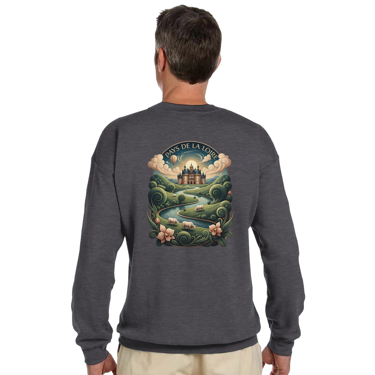 Sweat-shirt Unisexe Pays de la Loire – Confort Premium et Coupe Classique