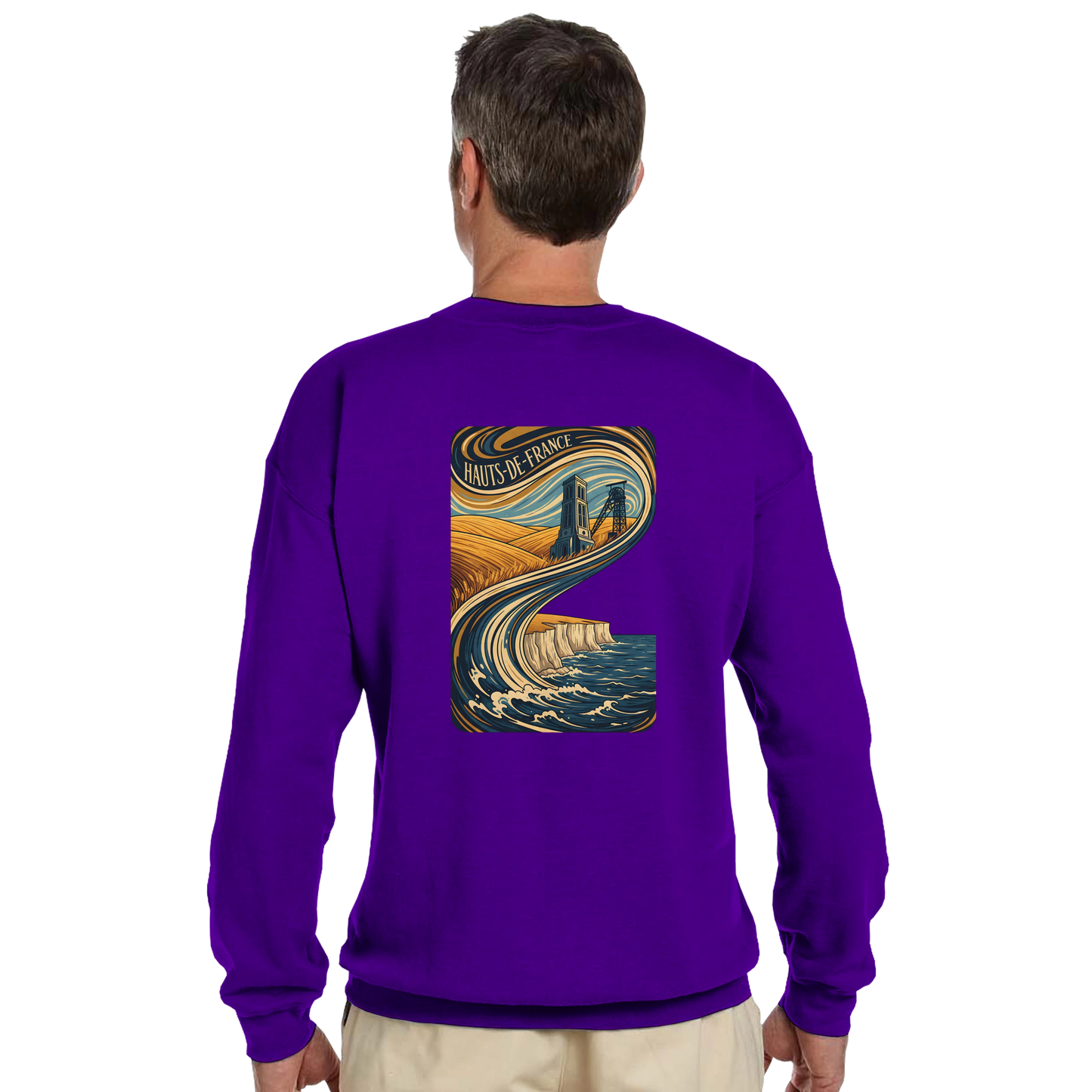 Sweat-shirt Unisexe Haut de France - Confort Premium et Design Classique