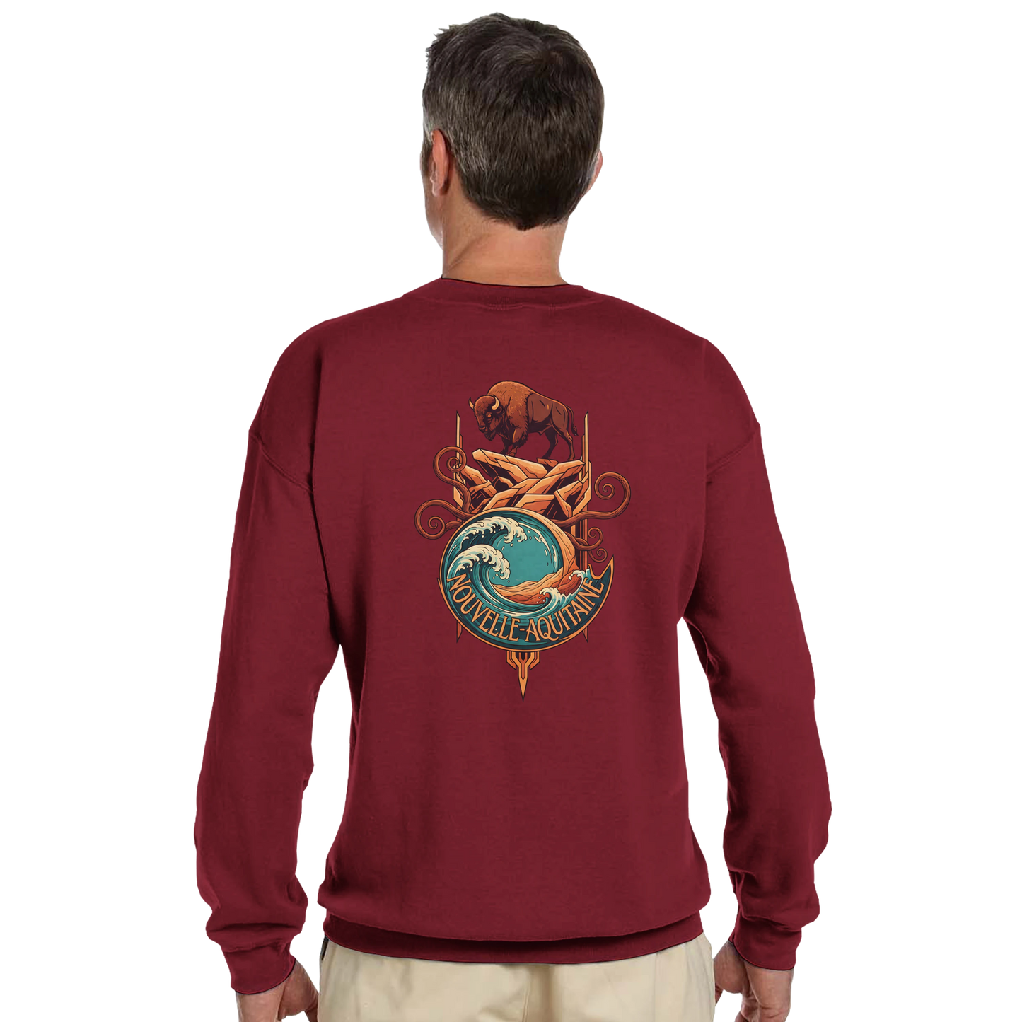 Sweat-shirt Unisexe Nouvelle-Aquitaine – Confort et Qualité Premium