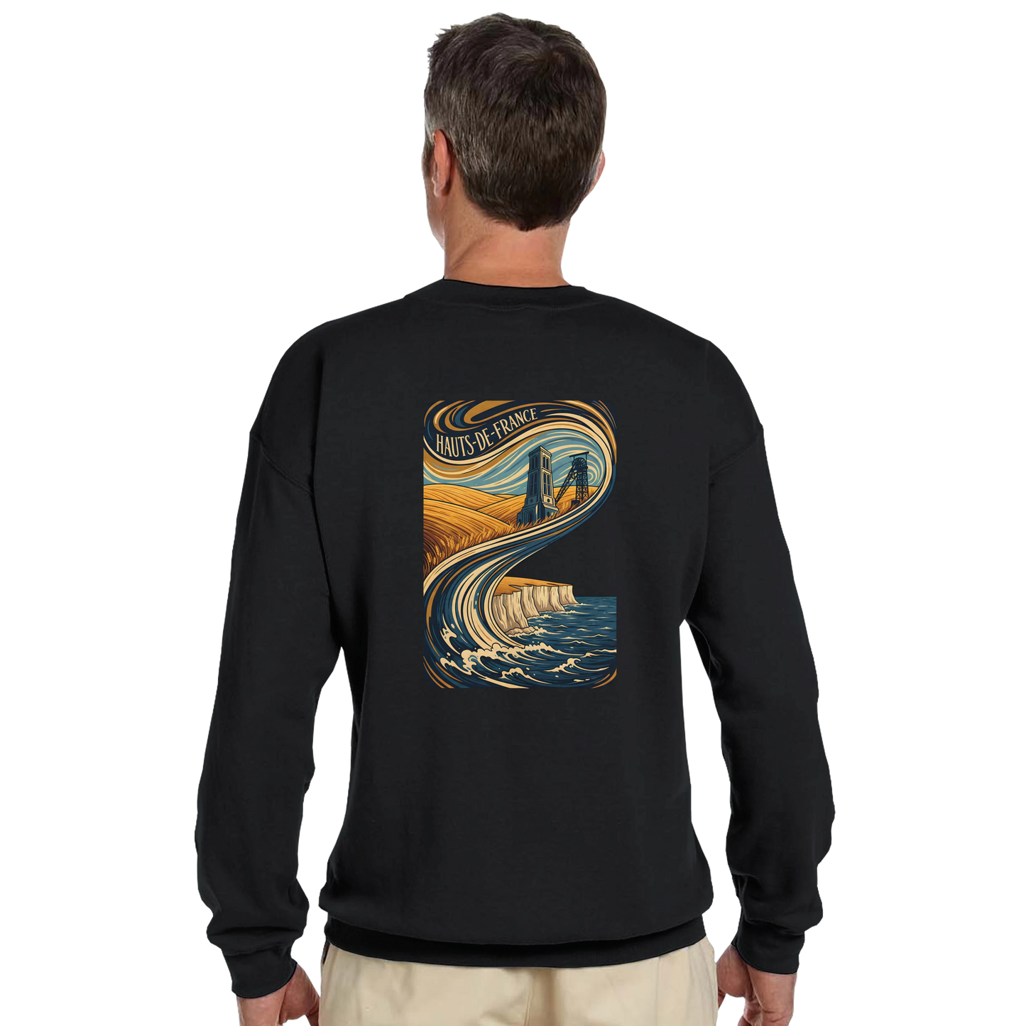 Sweat-shirt Unisexe Haut de France - Confort Premium et Design Classique