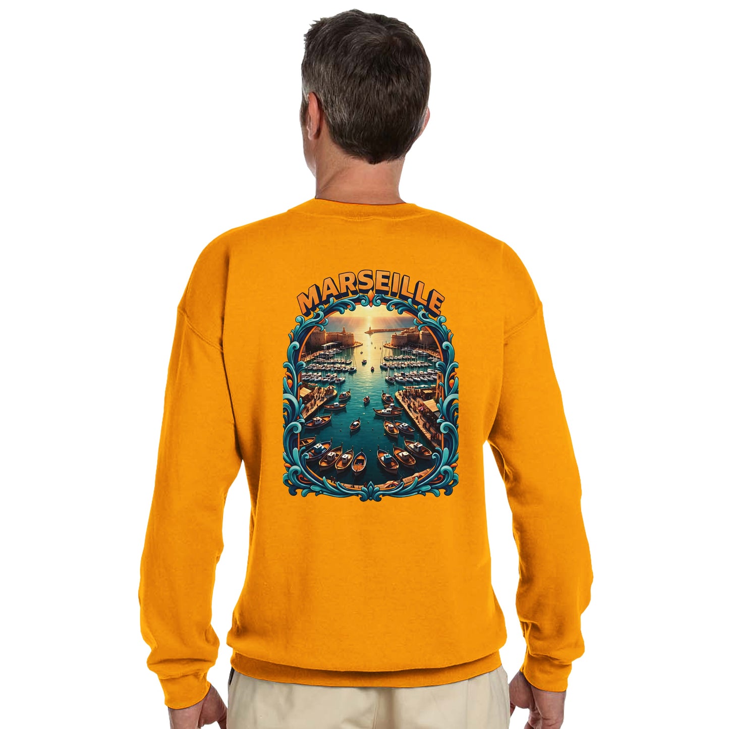 Sweat-shirt Unisexe Marseille - Confort Premium et Style Urbain